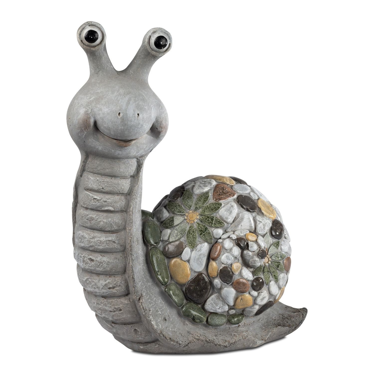 formano Dekofigur Stones, Höhe: 39cm, Farbe: Grau, Motiv: Schnecke