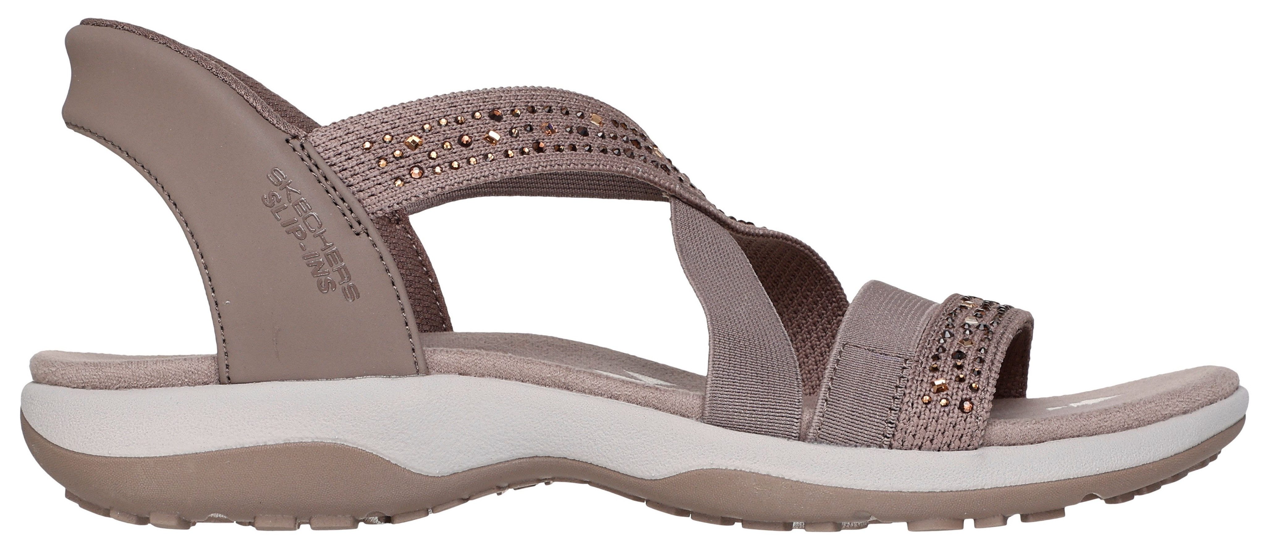 Skechers REGGAE SLIM-SUMMER SPARKLE Sandale, Sandalette, günstig online kaufen