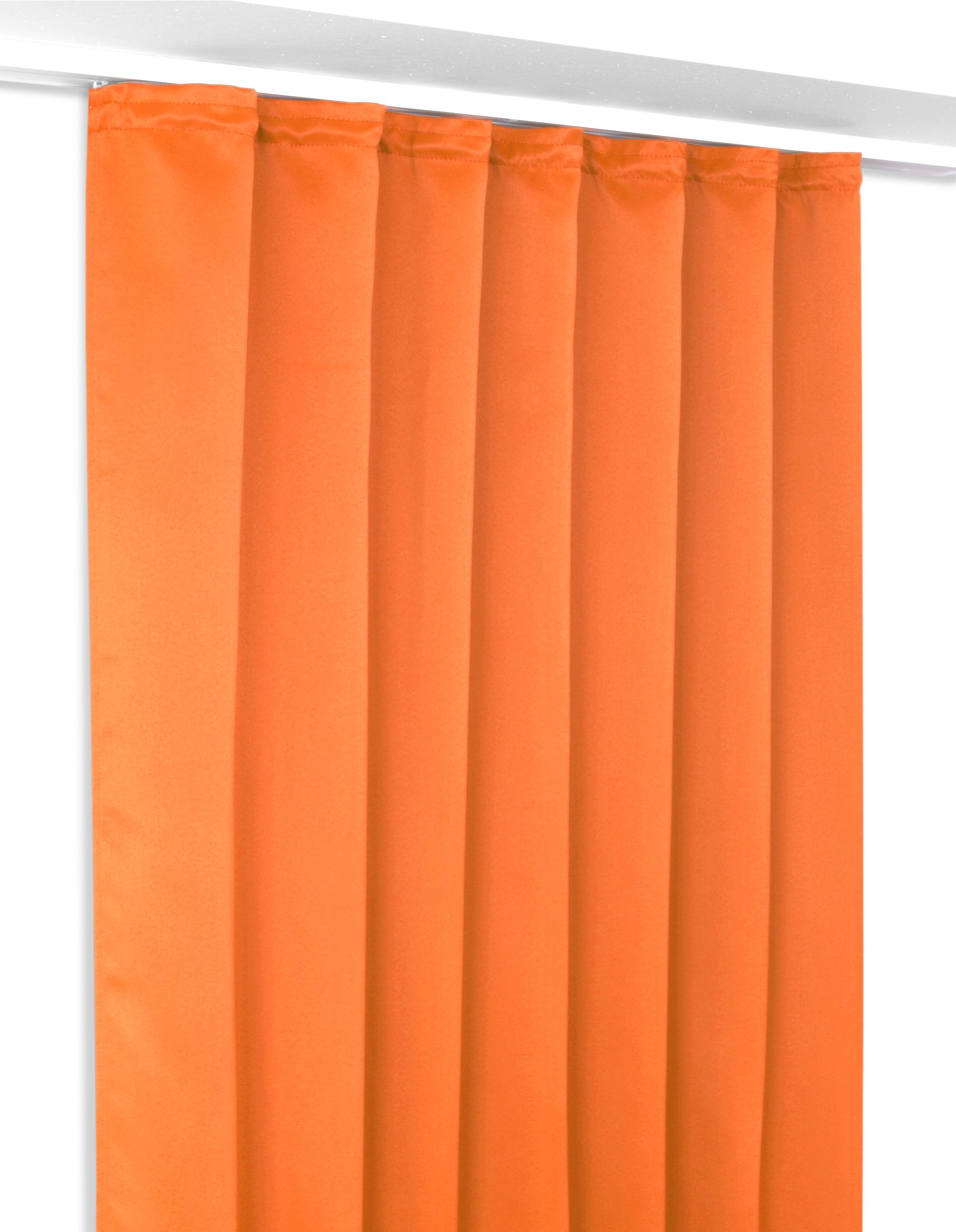 Beautex Verdunkelungsvorhang Verdunkelungsgardine Kräuselband Vorhang blickdicht abdunkelnd (1 St), Kräuselband, verdunkelnd