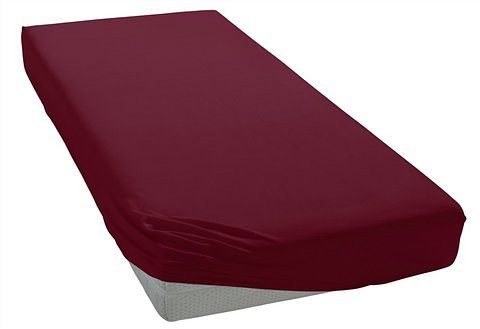 bellana Spannbettlaken bellana Aqua mit Elasthan, 160 g/m², Jersey-Elasthan, Gummizug: rundum, (1 Stück), Spannbetttuch für Matratzen bis 35cm Höhe, bügelfrei, faltenfrei