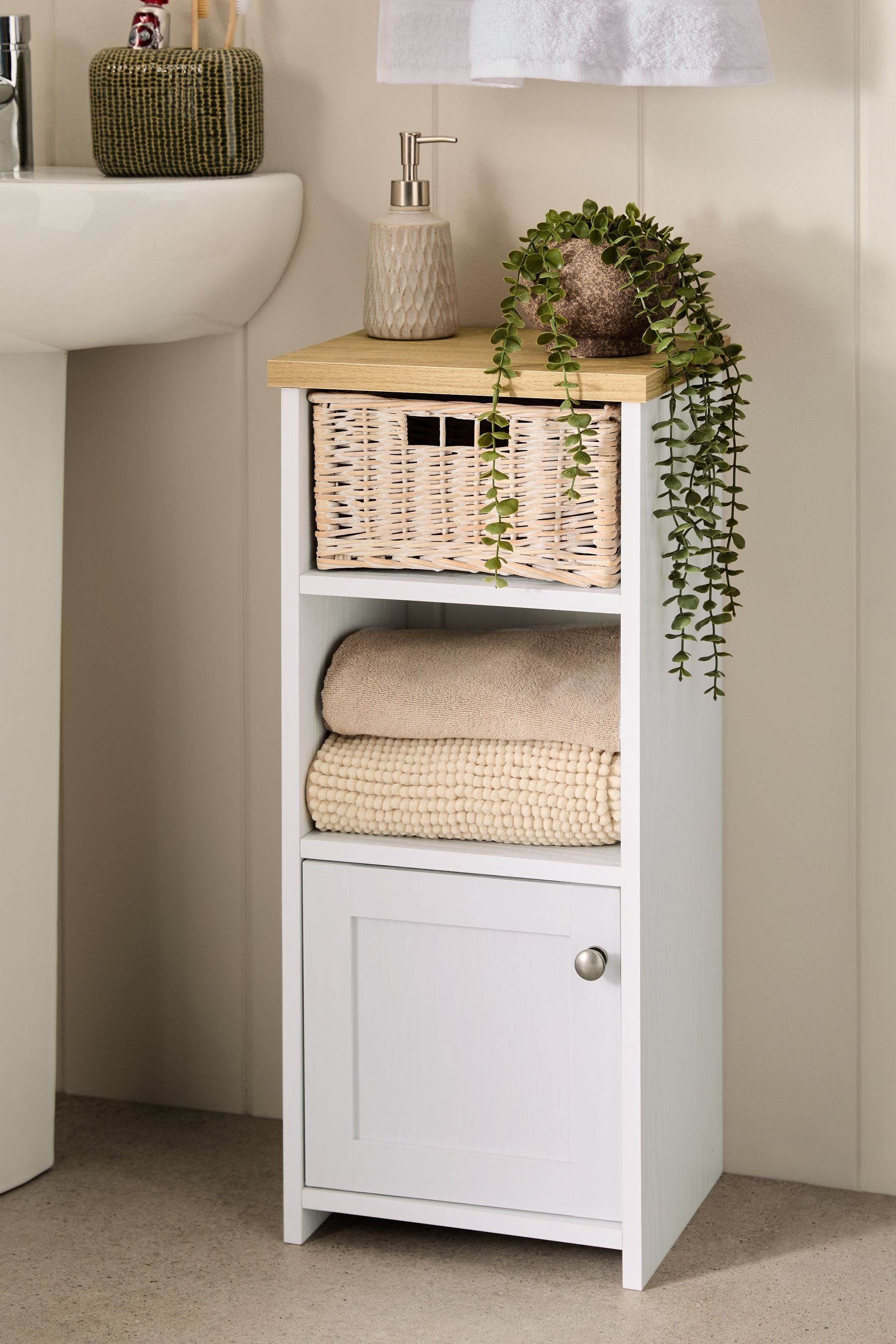 Next Badkommode Malvern Kalkweise Aufbewahrungslösung (1 St)