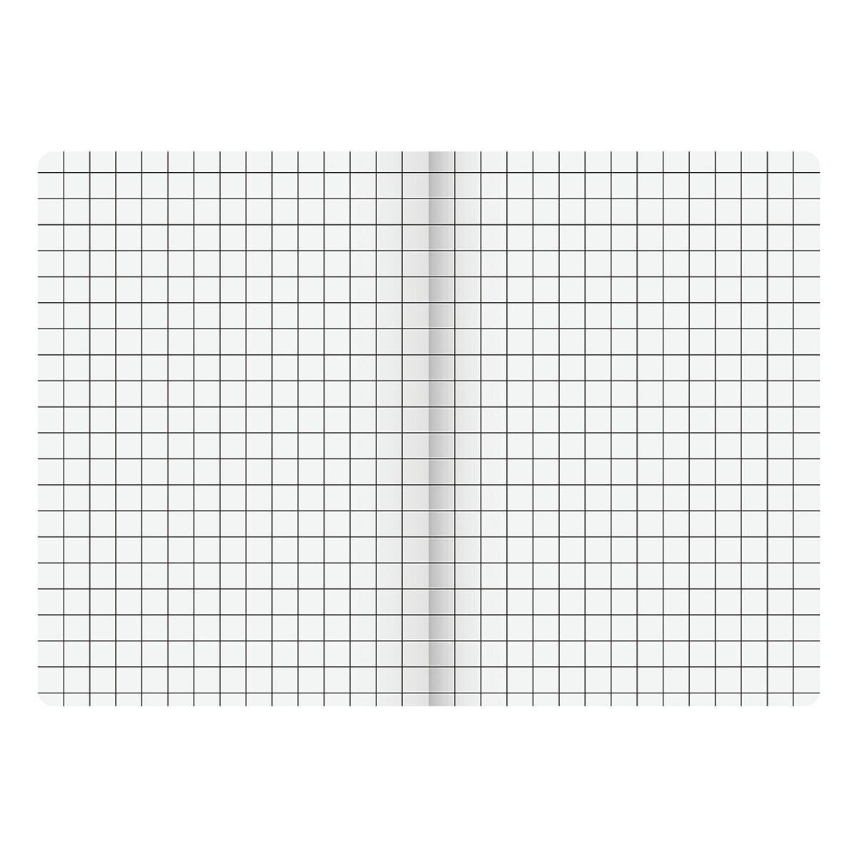 BRUNNEN Schulheft Vivendi, A5, kariert (Lineatur 7), 16 Blatt, ungelocht