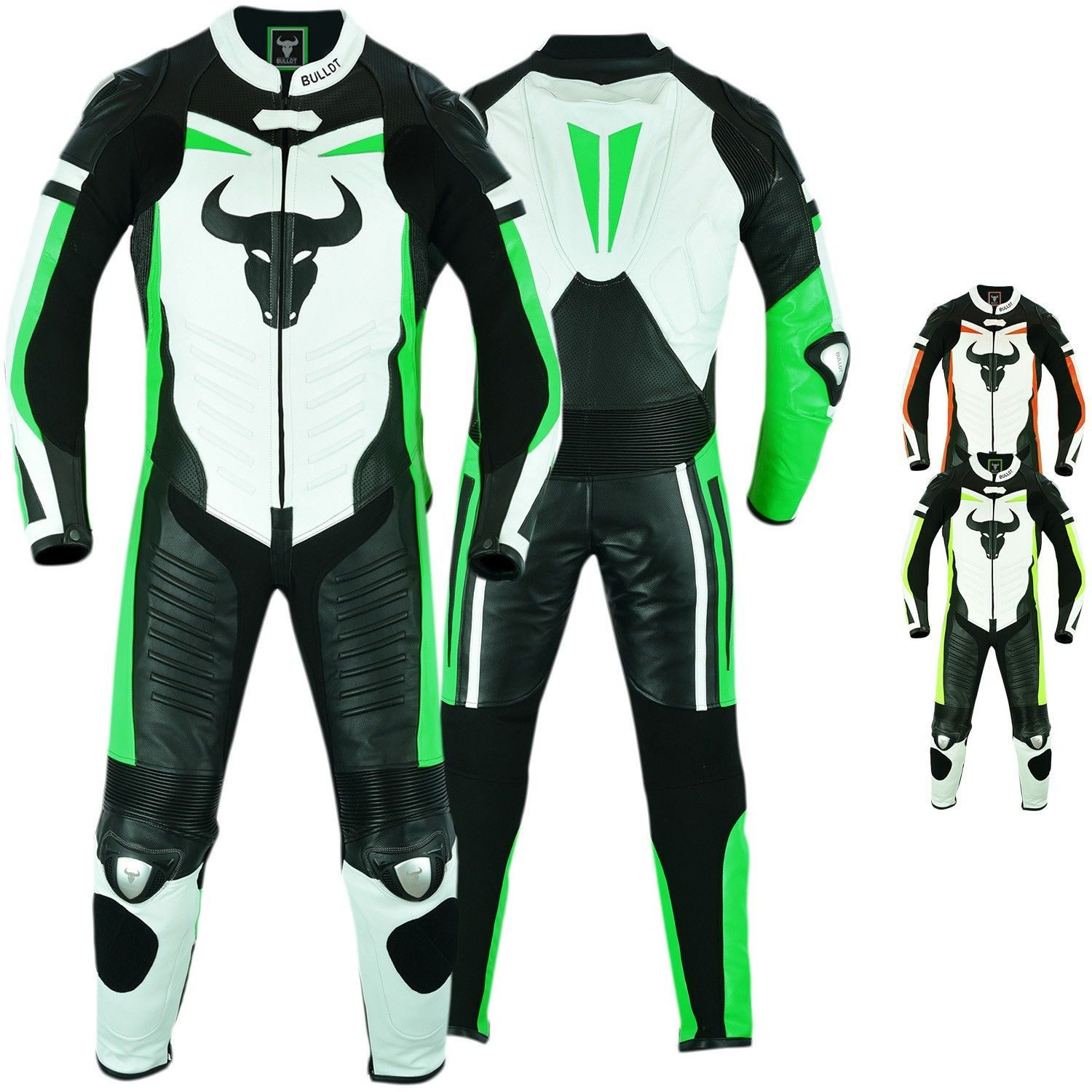 BULLDT Motorradkombi BLD413K-F BULLDT Einteiler Motorradkombi Lederkombi