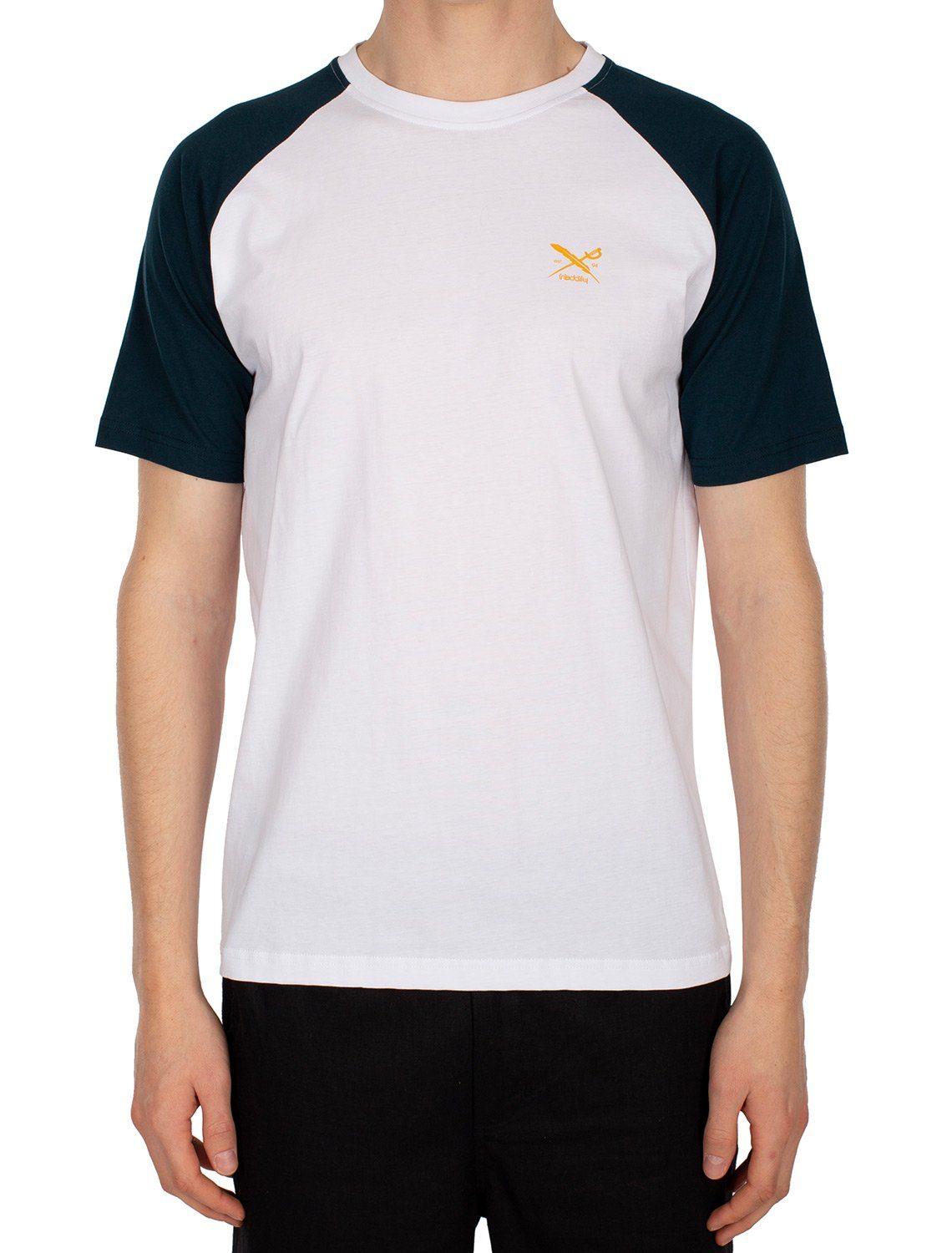 iriedaily T-Shirt T-Shirt Iriedaily Chestflag Raglan Tee (1-tlg) Kontrasfarbene Raglanärmel