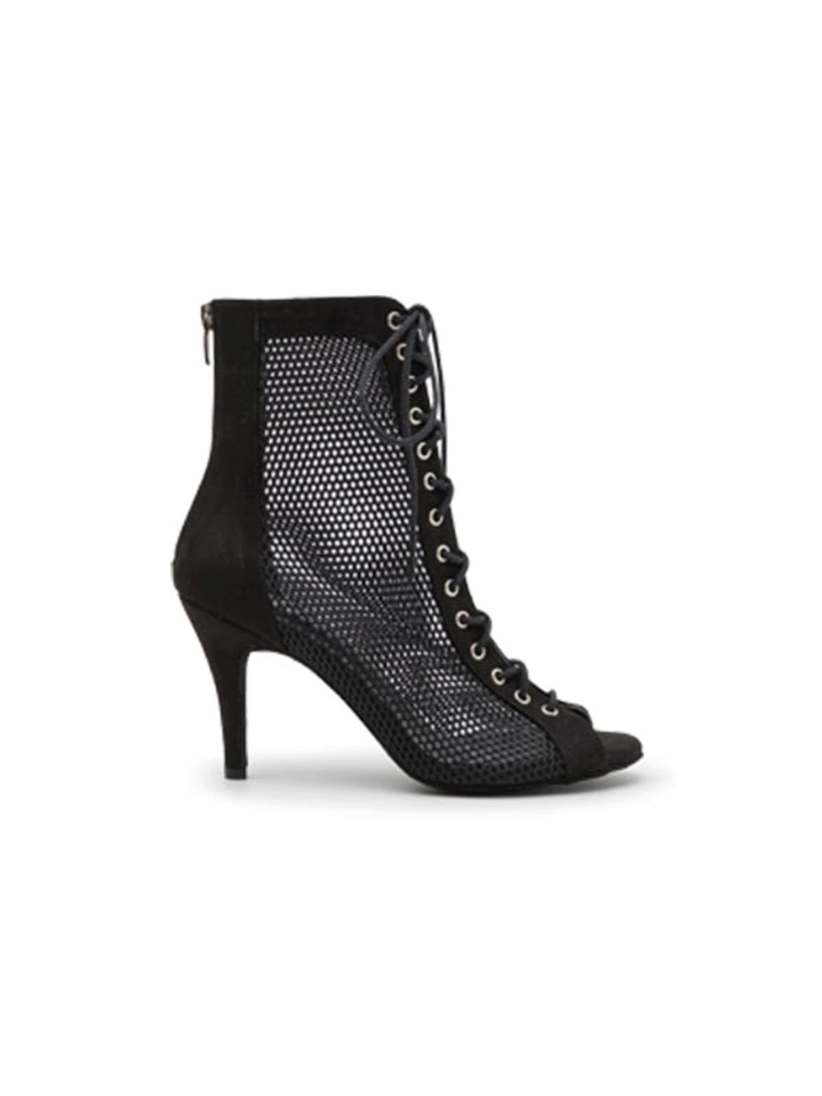 Dancing Queens Magnet Aura Tanzschuhe Wildleder - Absatz 8.5 cm thin High-Heel-Sandalette Wildleder-Sohle