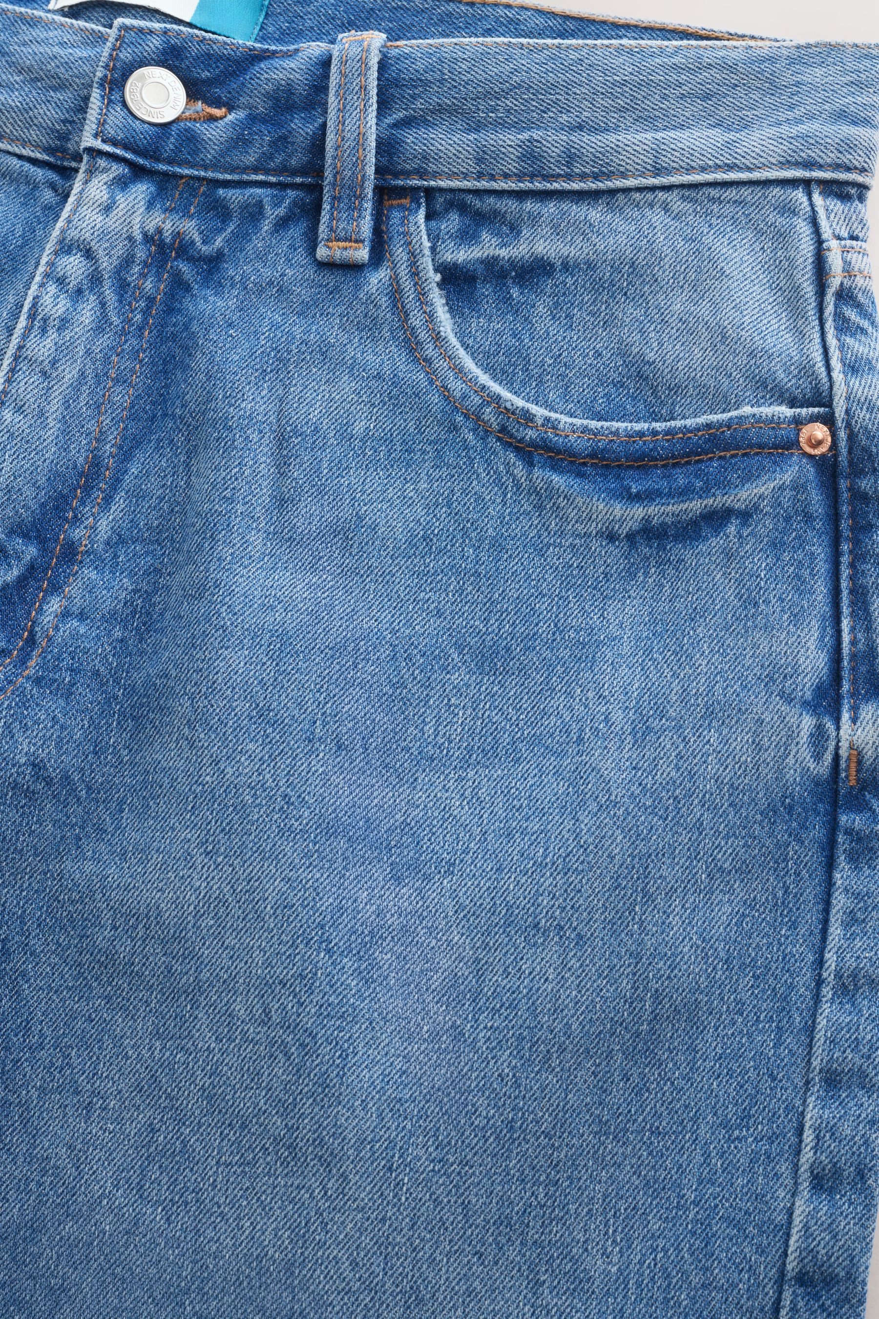 Next Straight-Jeans Authentische City Hochbund-Jeans mit geradem Bein (1-tlg)