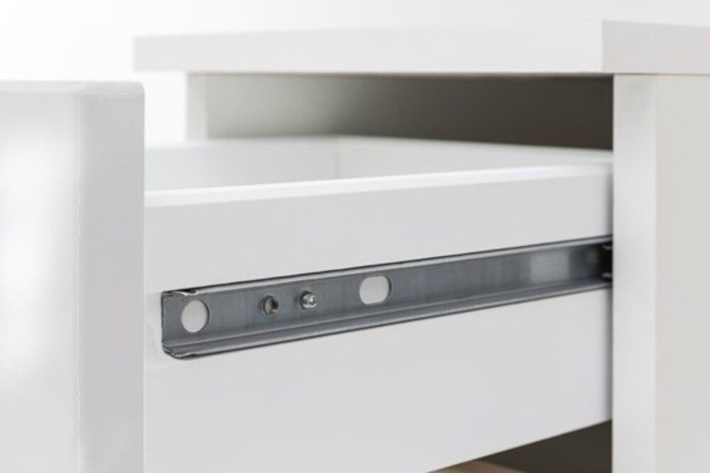 Basera® Hochschrank Ricarda 25 cm breit weiß, Badezimmermöbel – Bild 5 von 5