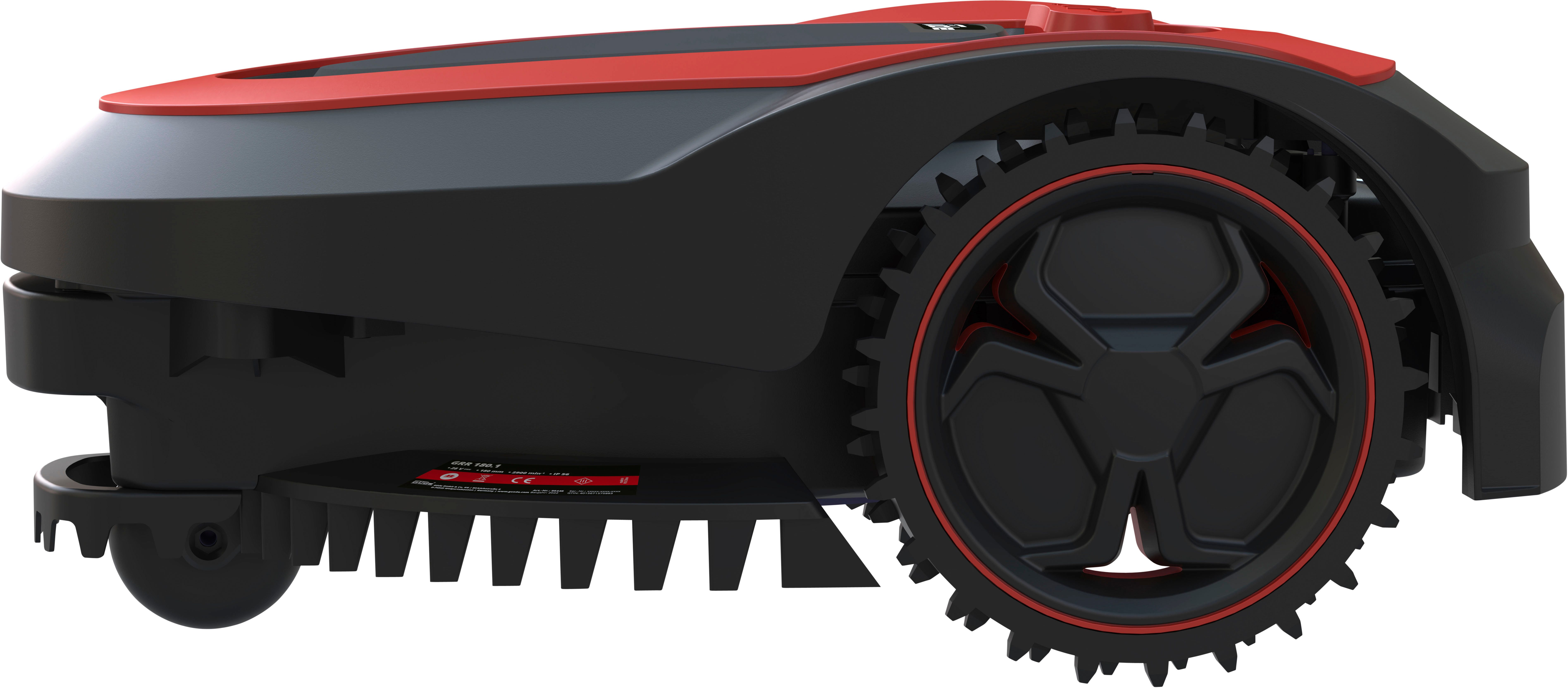 Güde robotic lawnmower GRR 180.1, for lawns up to 600 m², 3 blades ensure a perfect cut