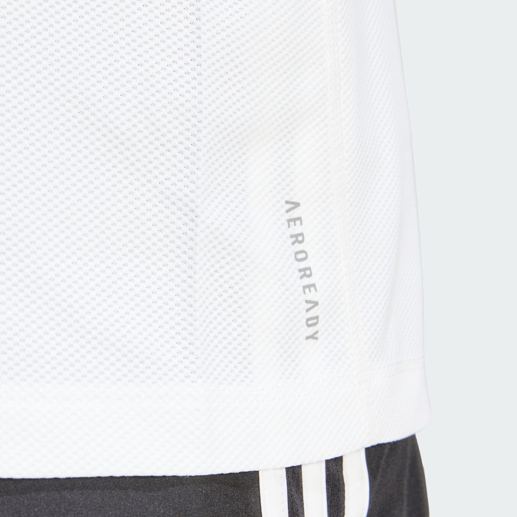 GROSSE adidas THE Performance GRÖSSEN OWN RUN T-SHIRT – White Laufshirt
