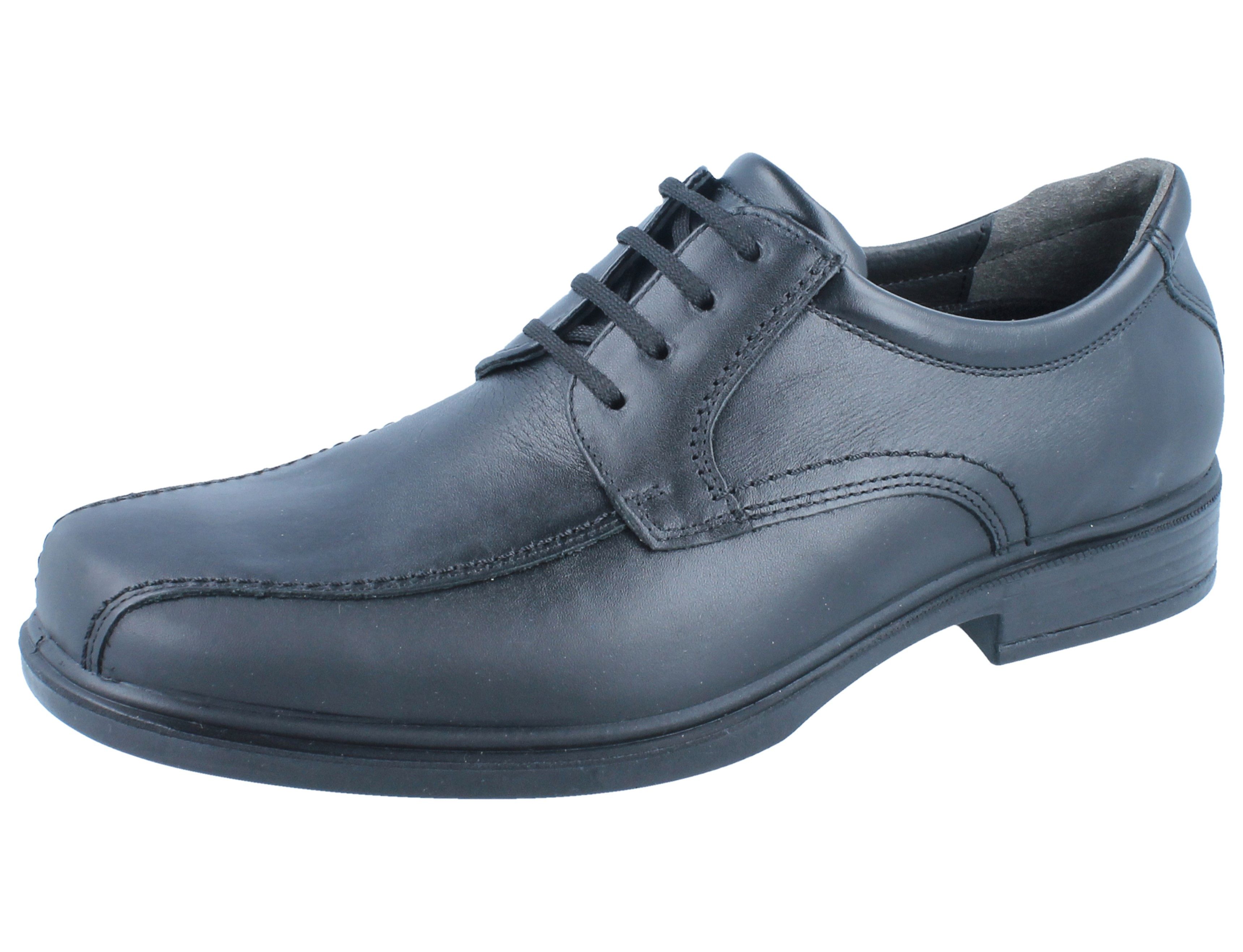 Ejendals EJENDALS JALAS Ronald Herren Business Halbschuhe schwarz Leder - Sicherheitsschuh Wechselfußbett