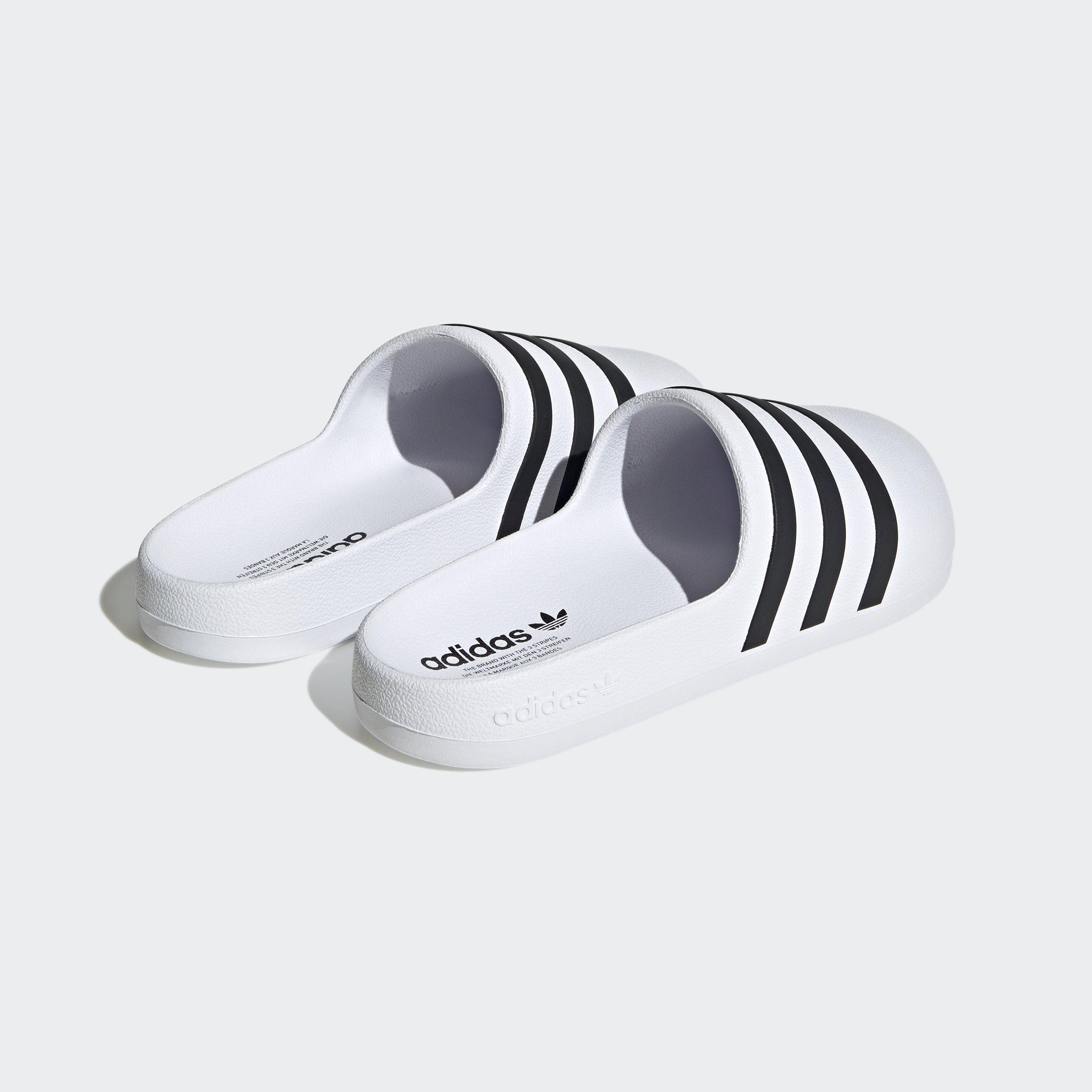 Core ADILETTE Black adidas White Cloud Badesandale / White / Cloud Originals