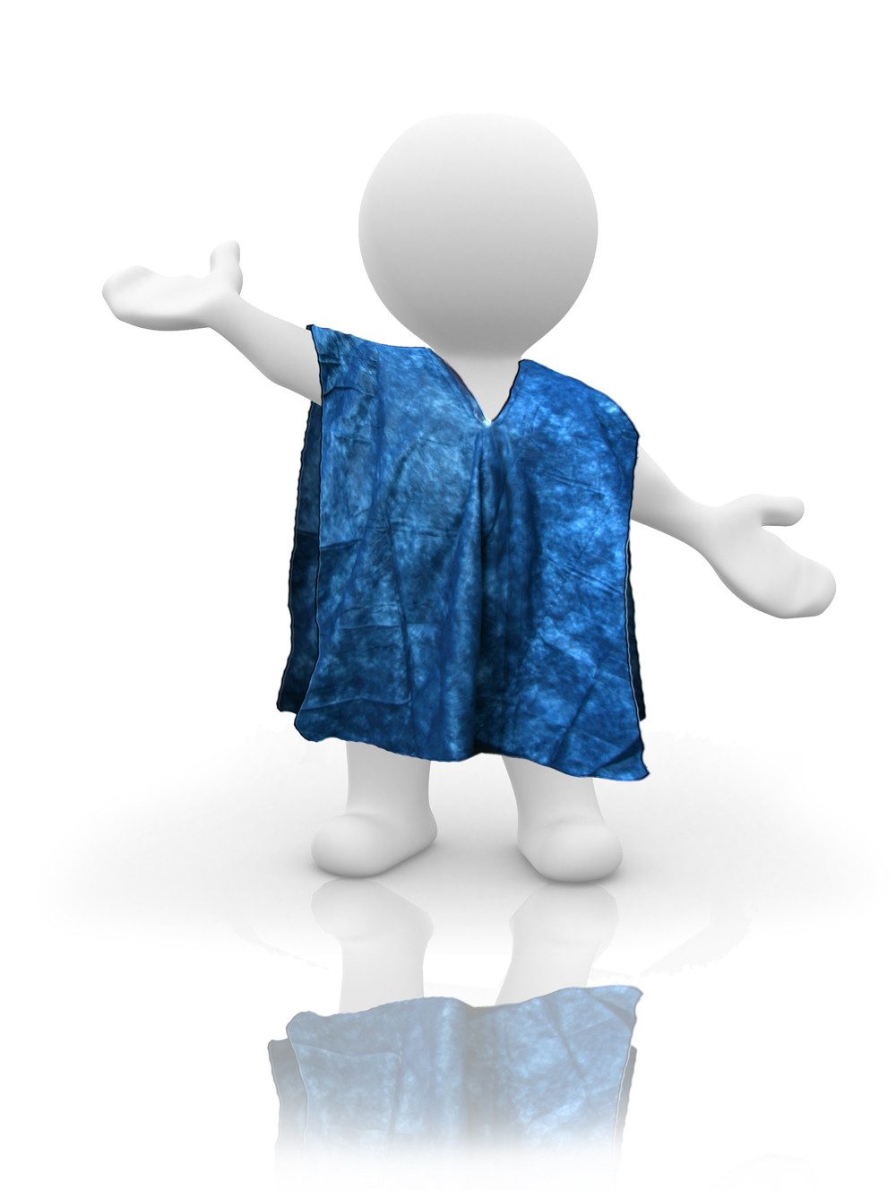 Horn Medical Erste-Hilfe-Set Horn Medical Notfall 2in1 Poncho-Cover Einwegdecke, (Einzelstück), Die patentierte Einwegdecke für den Notfall