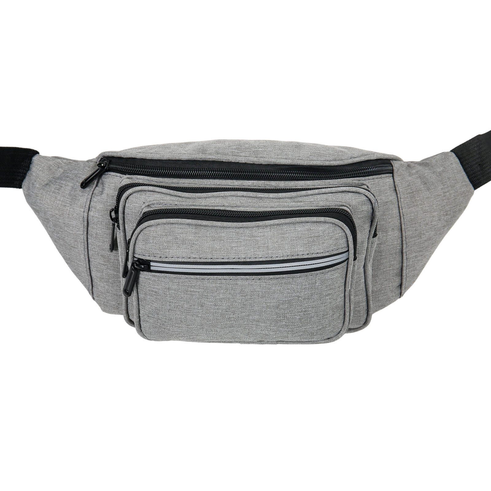 Leoberg Bauchtasche, Gürteltasche - Doggy Bag Hüfttasche für Outdoor Reise Wandern