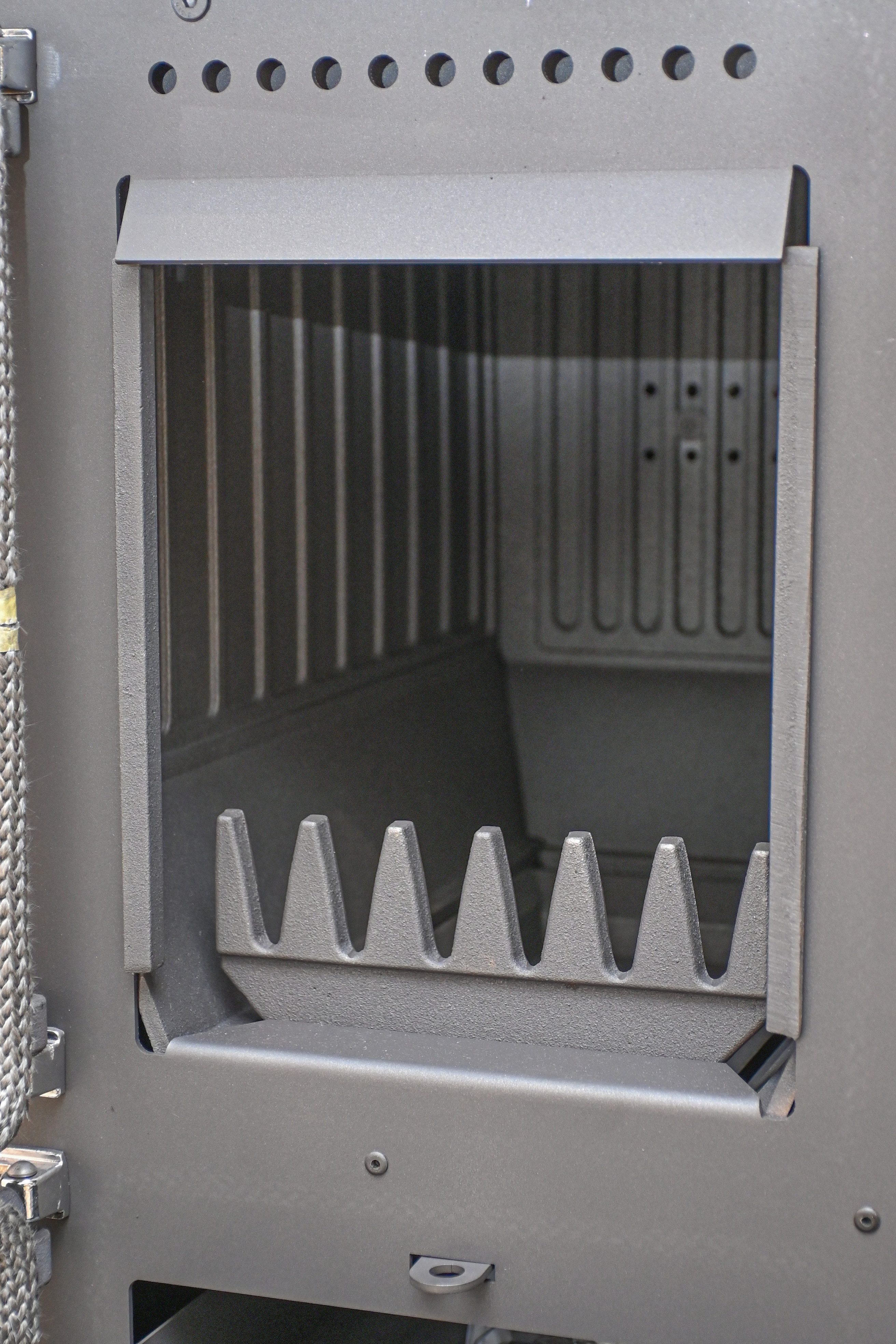 Festbrennstoffherd Heathus Küchenofen »Cook Premium« Beige, 8,8 kW, Zeitbrand, Ofenherd zum Heizen, Kochen & Backen