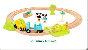 BRIO® Spielzeug-Eisenbahn Micky Maus, (Set, 18-tlg), FSC® - schützt Wald - weltweit