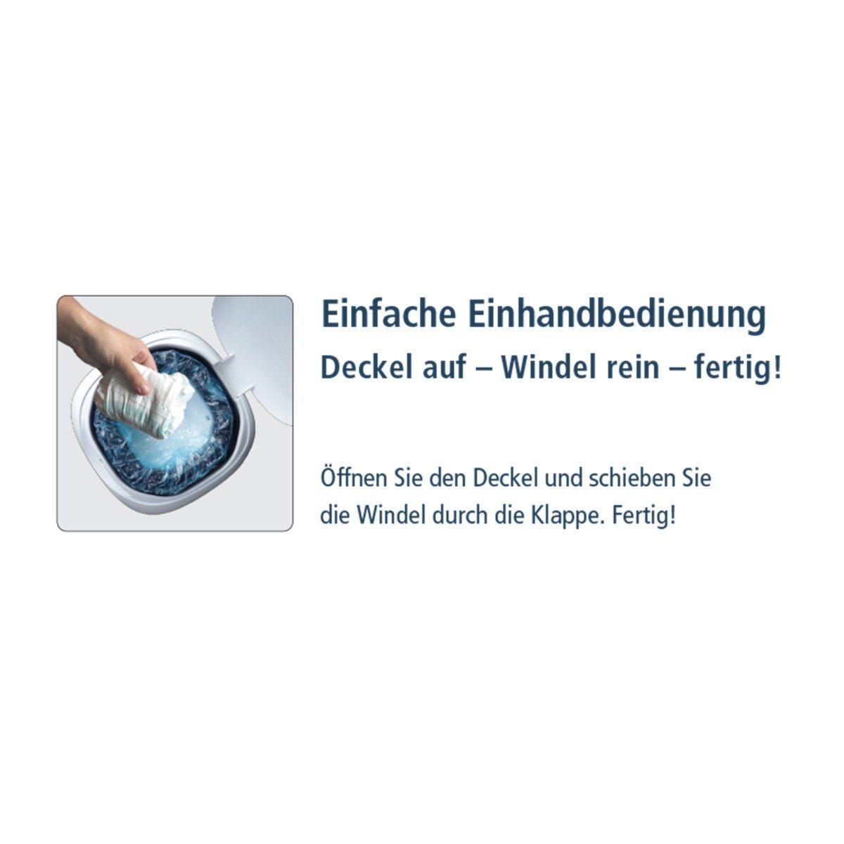 Angelcare® Windeleimer Nachfüllkassetten für Windeleimer Dress-Up und Classic XL 8 Stück