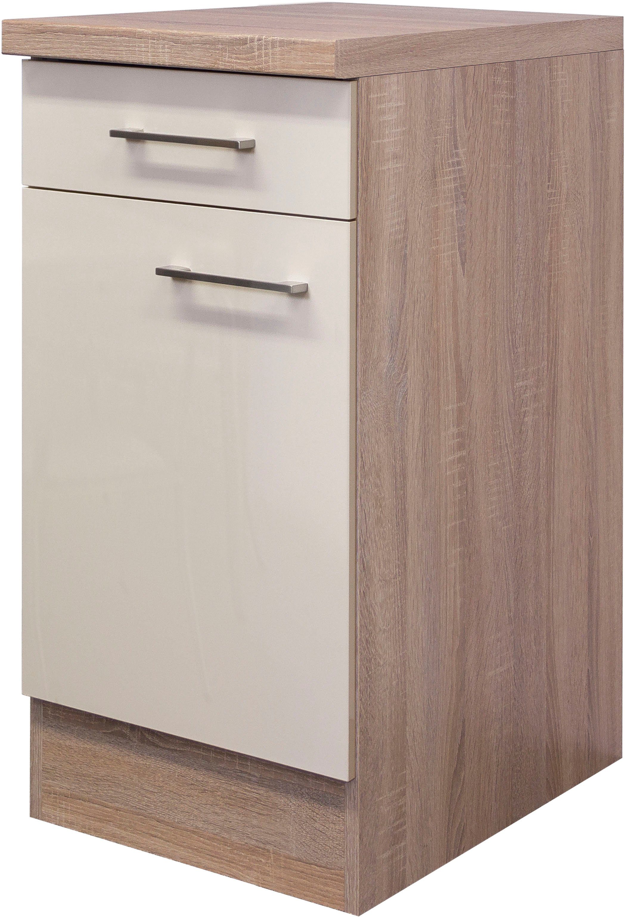 Flex-Well Unterschrank Nepal (B x H x T) 40 x 85/86 x 60 cm