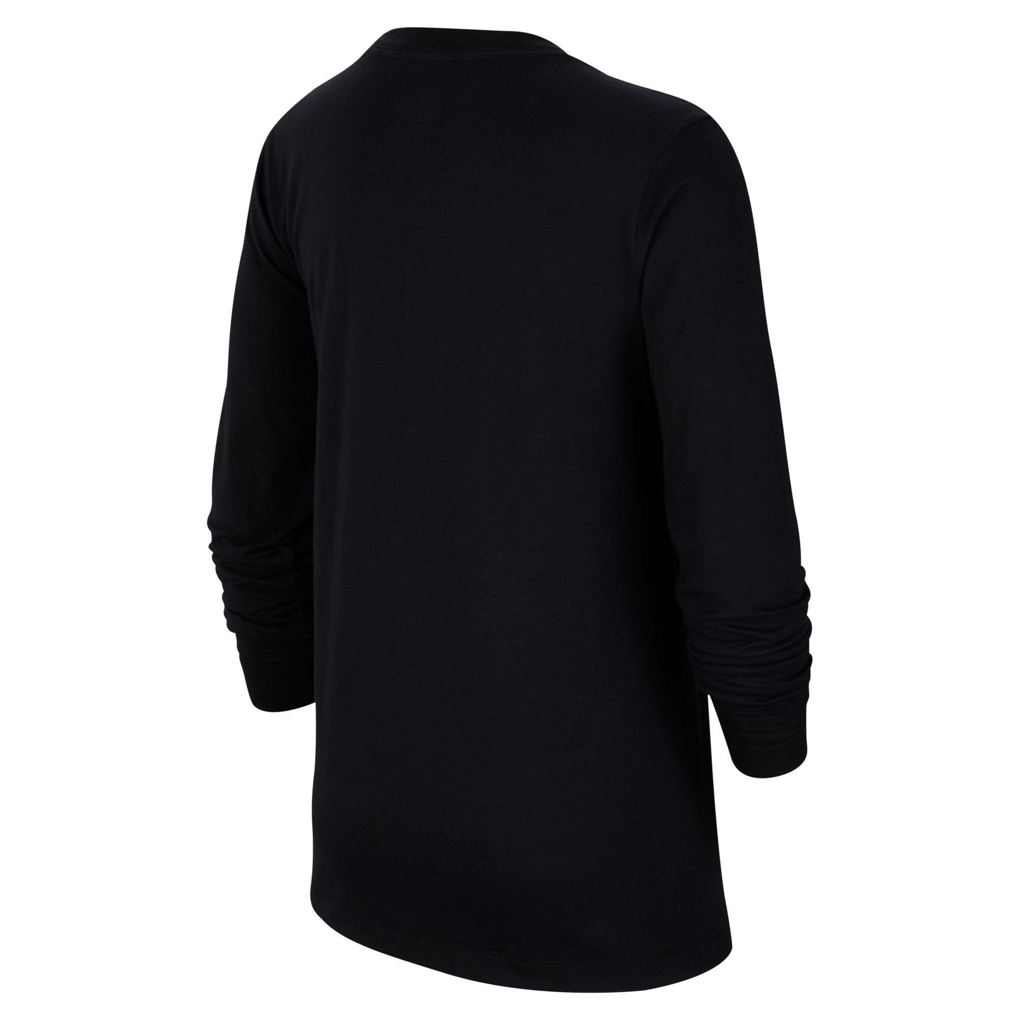 T-SHIRT Nike KIDS' BIG LONG-SLEEVE (BOYS) Sportswear schwarz Langarmshirt