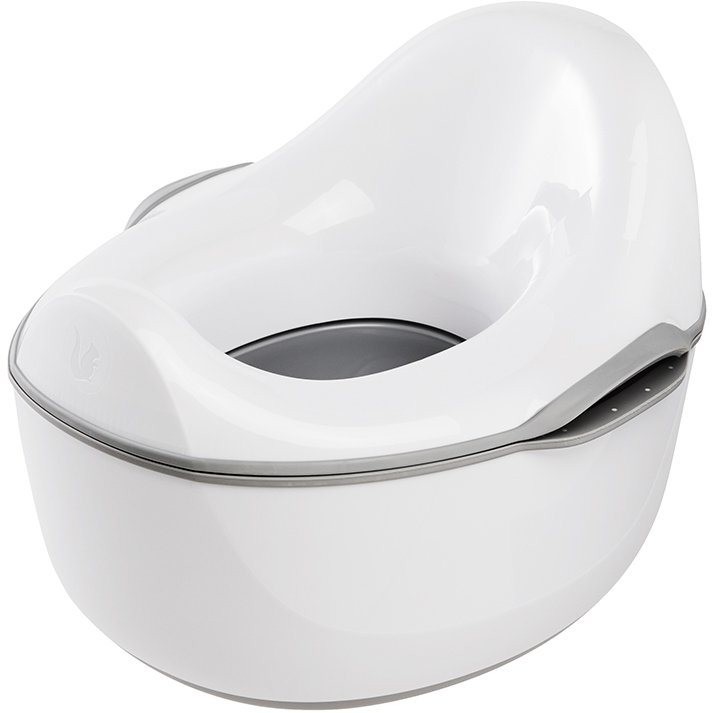 keeeper Toilettentrainer kasimir babytopf deluxe 4in1, nordic white, Made  in Europe, FSC® - schützt Wald - weltweit, Töpfchen: ab 18 Monaten;  Toilettensitz: ab 24 Monate; Hocker: ab 3 Jahren