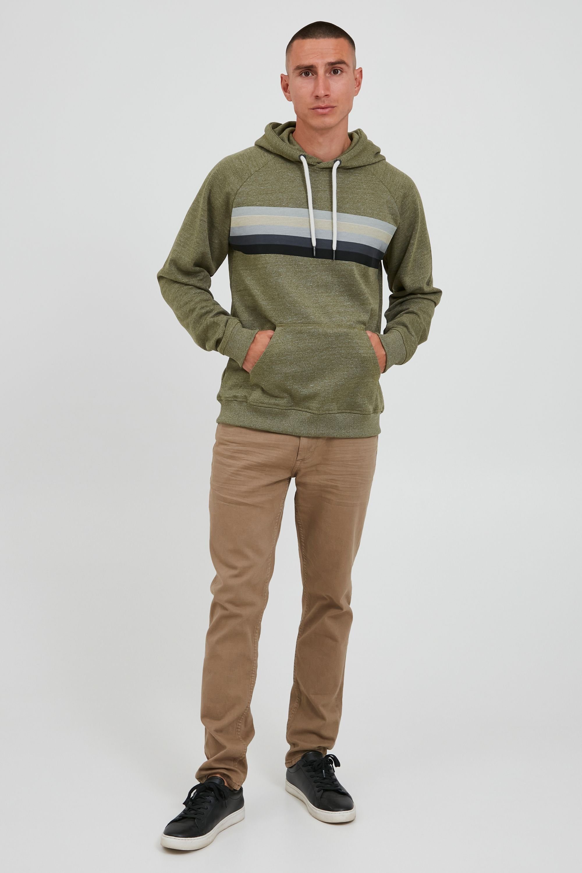 Blend Kapuzenpullover BHSweatshirt Lässiger Hoodie mit Kapuze und Kängurutasche