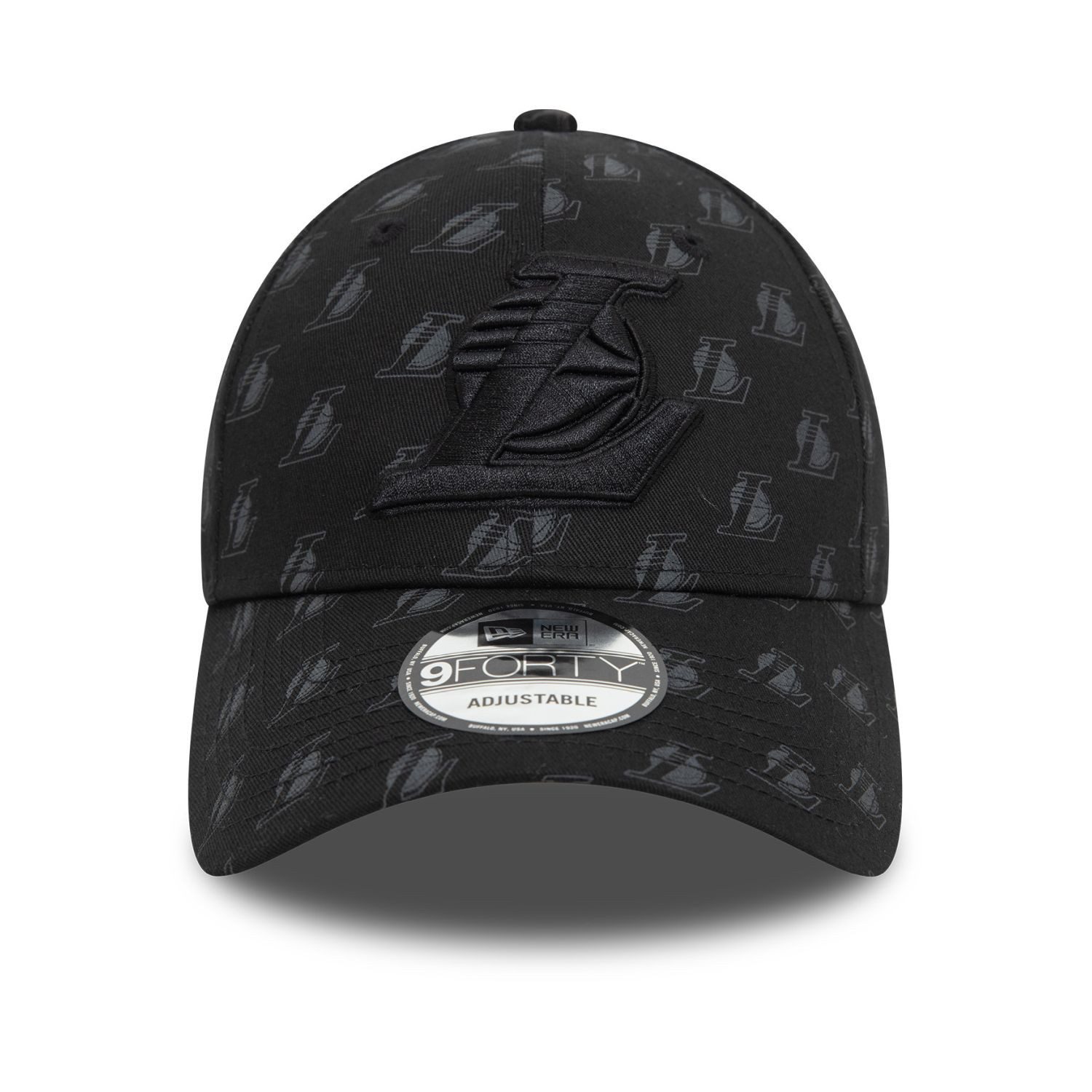 New Era Baseball Cap 9Forty Strapback MONOGRAM Los Angeles Lakers