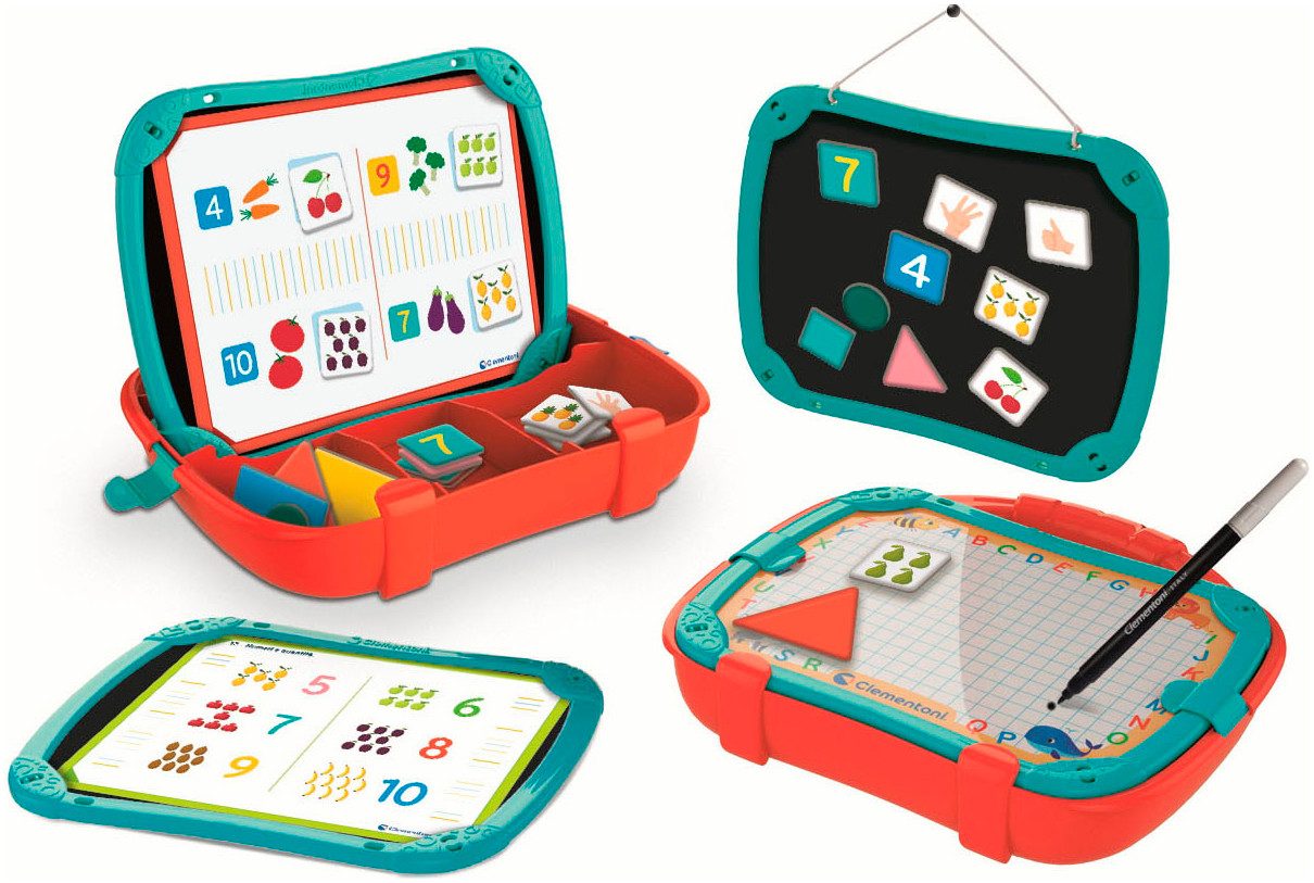 Clementoni® Lernspielzeug Lernbox - Zahlen und Formen, Made in Europe
