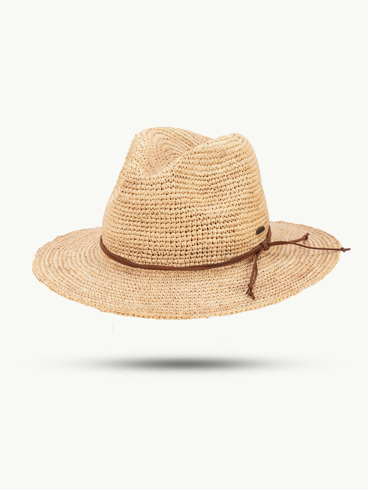 Scippis Sonnenhut SCIPPIS Sommerhut „Torbay“ –Gehäkelter Raffiahut, Natur