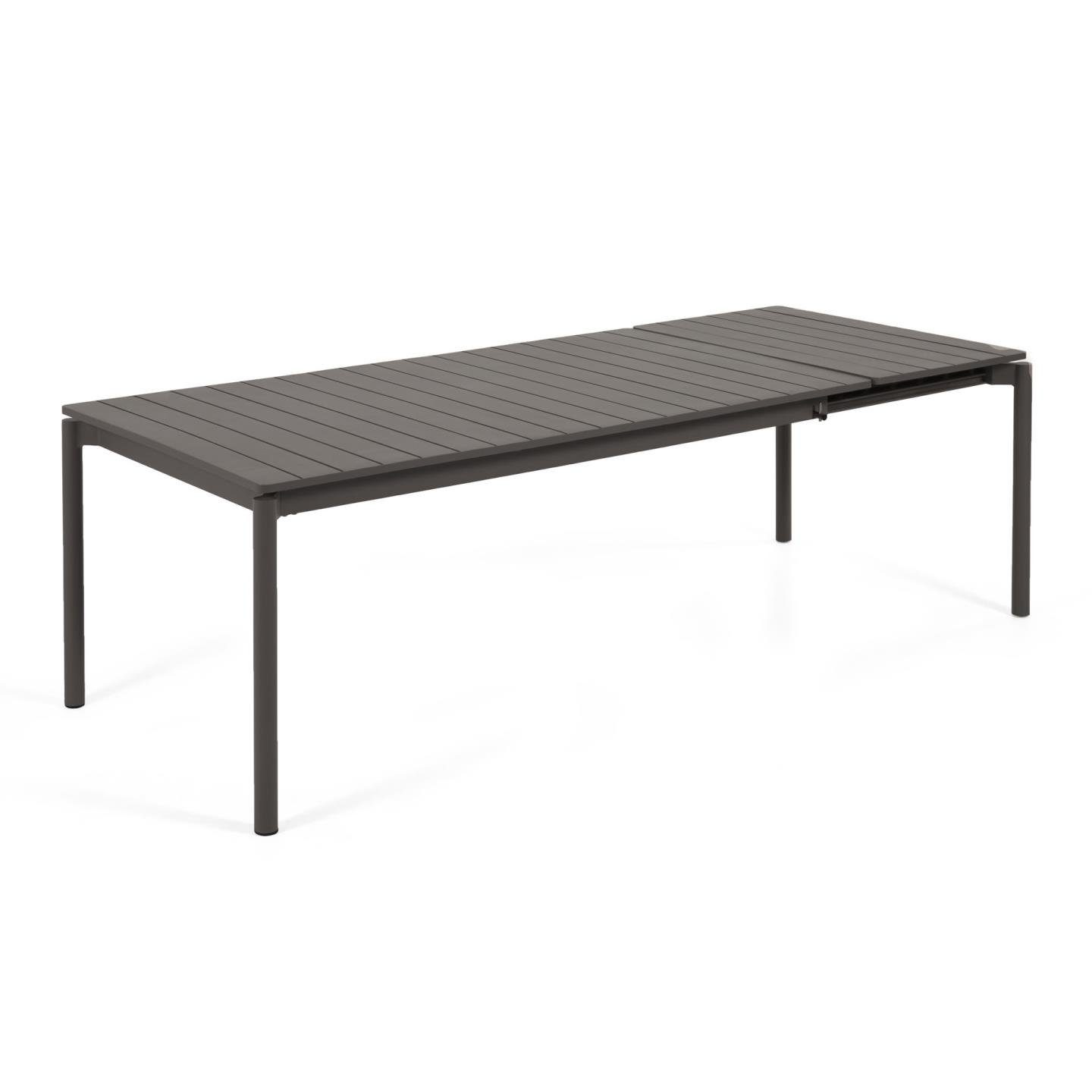 x Esstisch cm Esszimmer Natur24 x 180/240 100 75 Outdoortisch Zaltana Aluminium