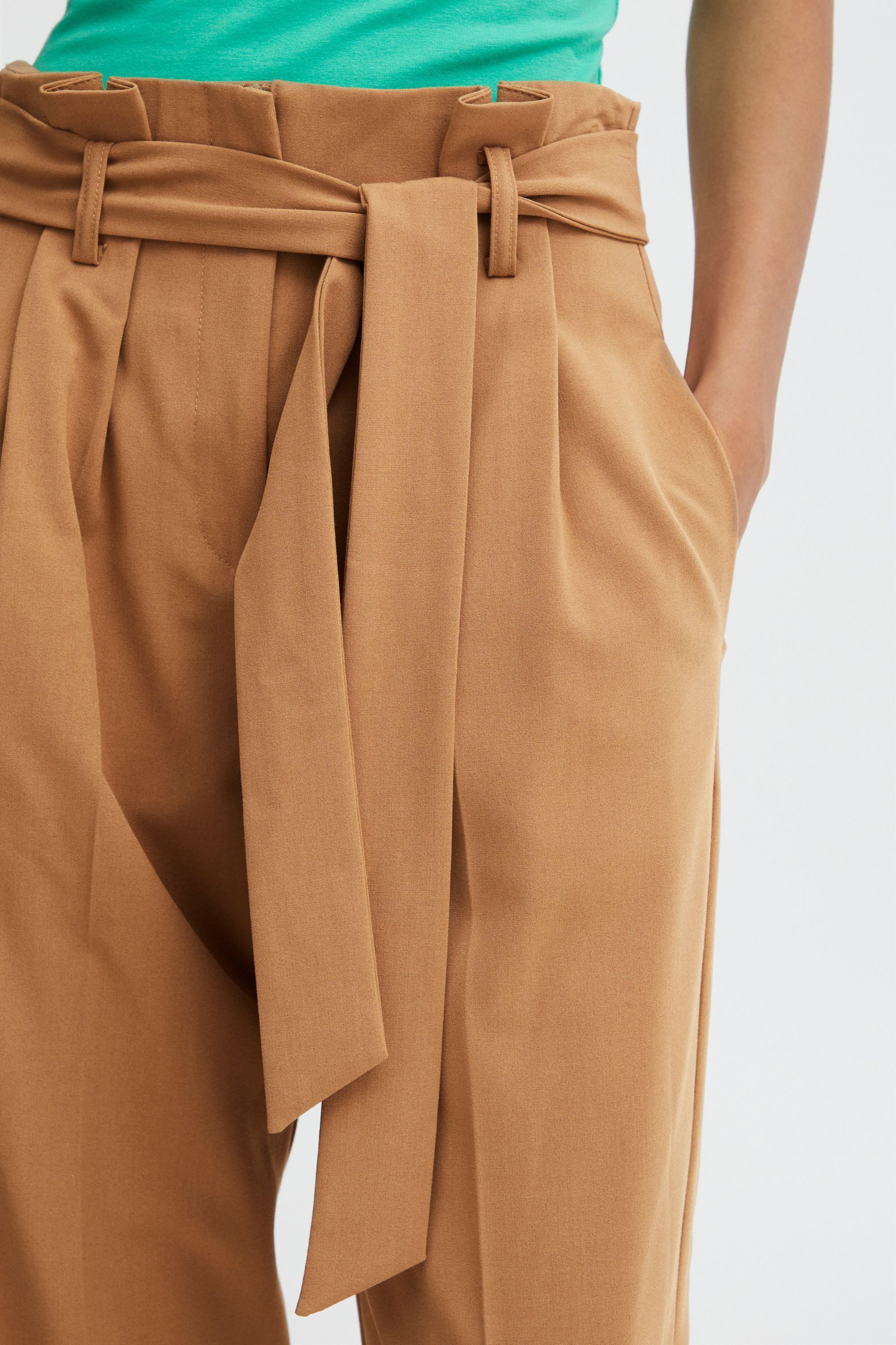 b.young Stoffhose BYDANTA BELT PANTS - HEAVY WOVEN