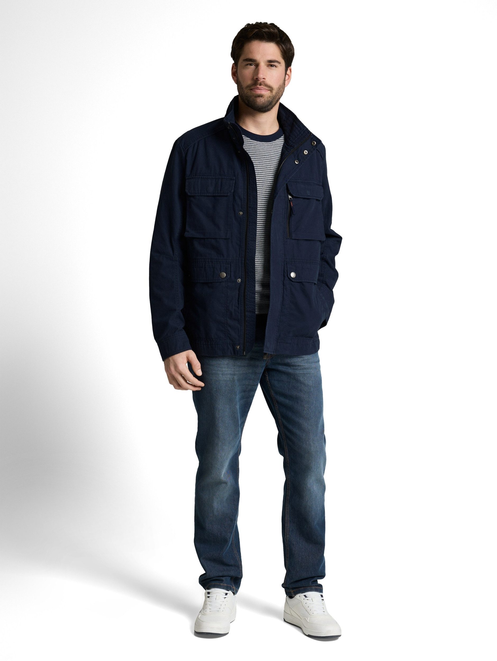 TOM TAILOR Denim Langjacke cotton field jacket