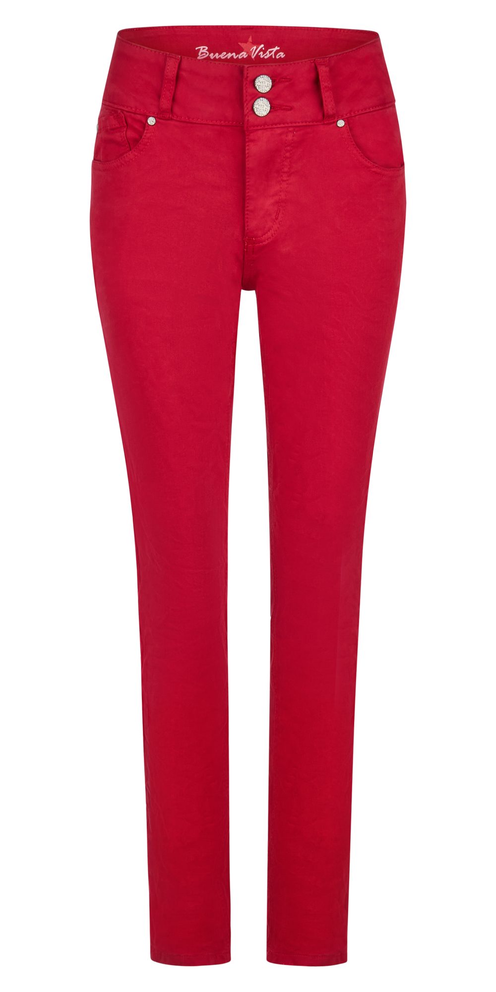 Stretch-Jeans BUENA VISTA TUMMYLESS CROPPED kirsche 2409 B5827 4141.6297 - Stretch