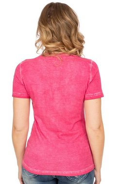 Almgwand Trachtenshirt T-Shirt BRUNNENBERGALM pink