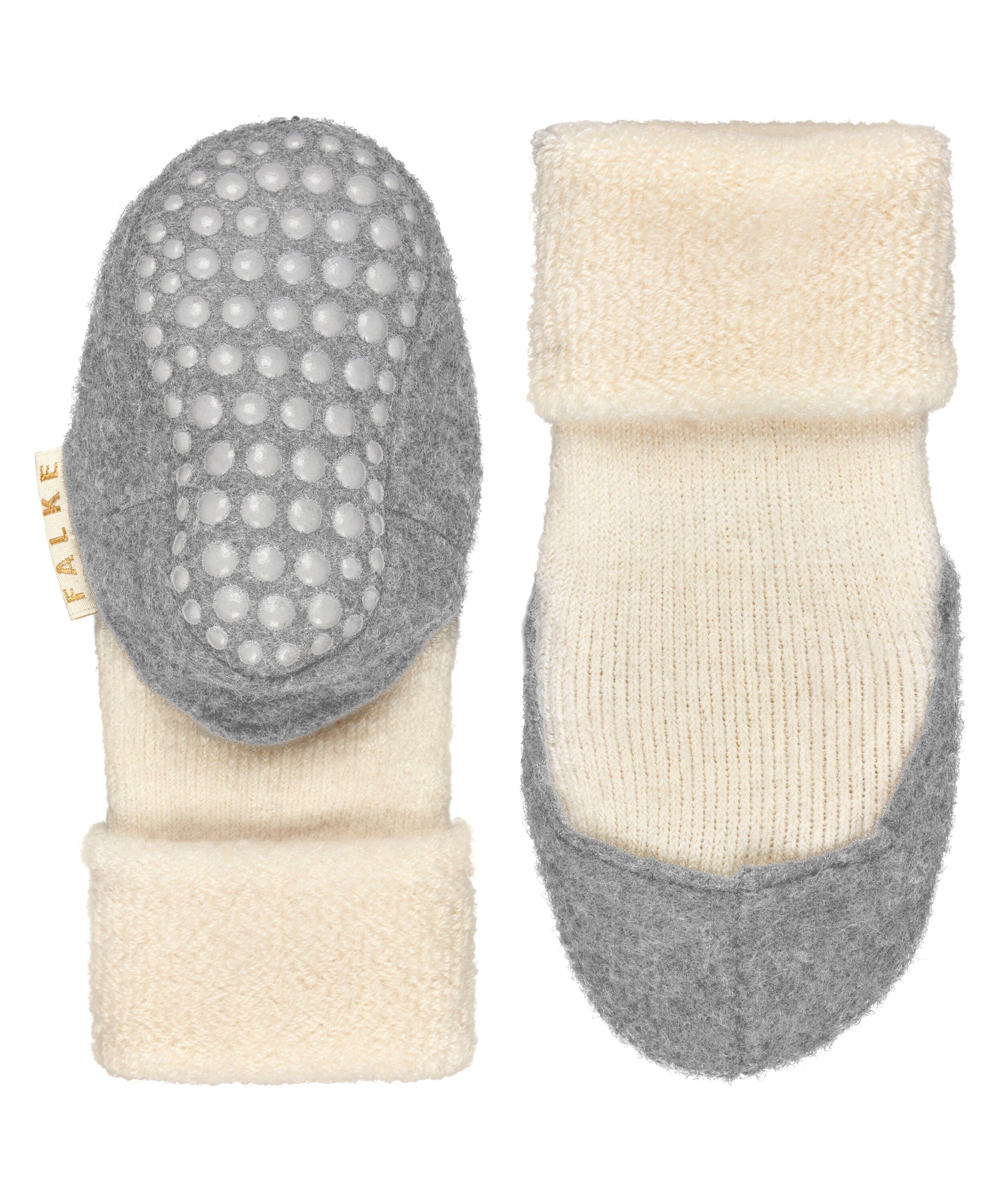 FALKE Haussocken Baby Cosyshoe Hausschuhe (1-Paar) mit Merinowolle & rutschhemmender Sohle