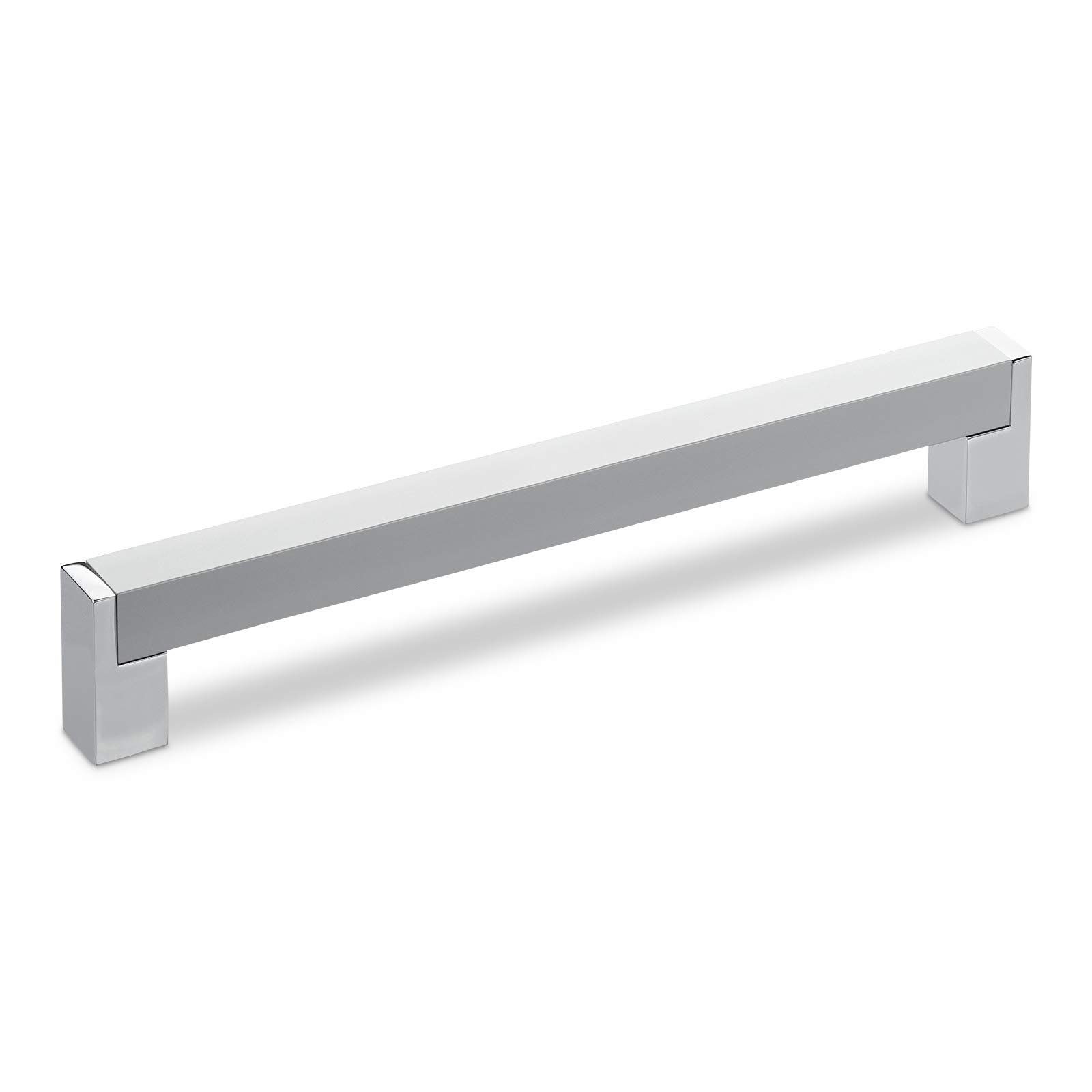 SO-TECH® Möbelgriff Bügelgriff eckig Aluminium BA 128 - 320 mm - incl. Schrauben, Griff Schrankgriff Schubladengriff - incl. Schrauben