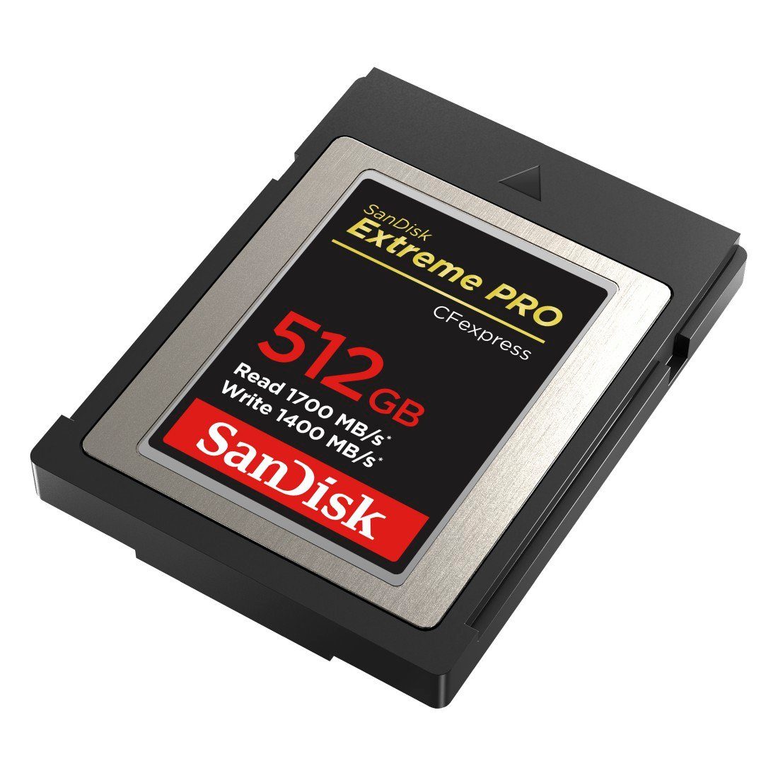 Sandisk CF Extreme PRO CFexpress, Typ B Speicherkarte (512 GB, 1700 MB/s Lesegeschwindigkeit)