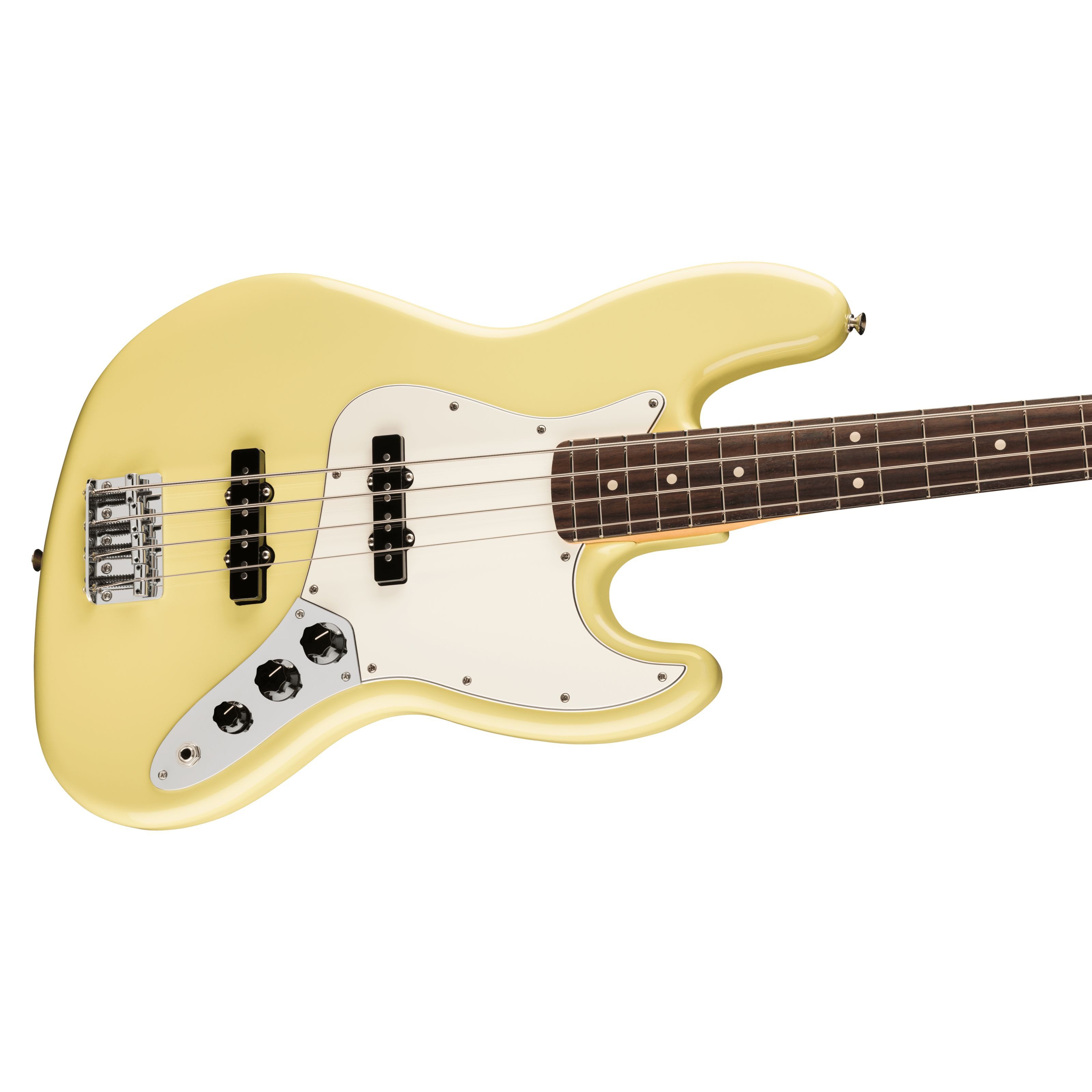 Fender E-Bass, E-Bässe, 4-Saiter E-Bässe, Player II Jazz Bass RW Hialeah Yellow - E-Bass