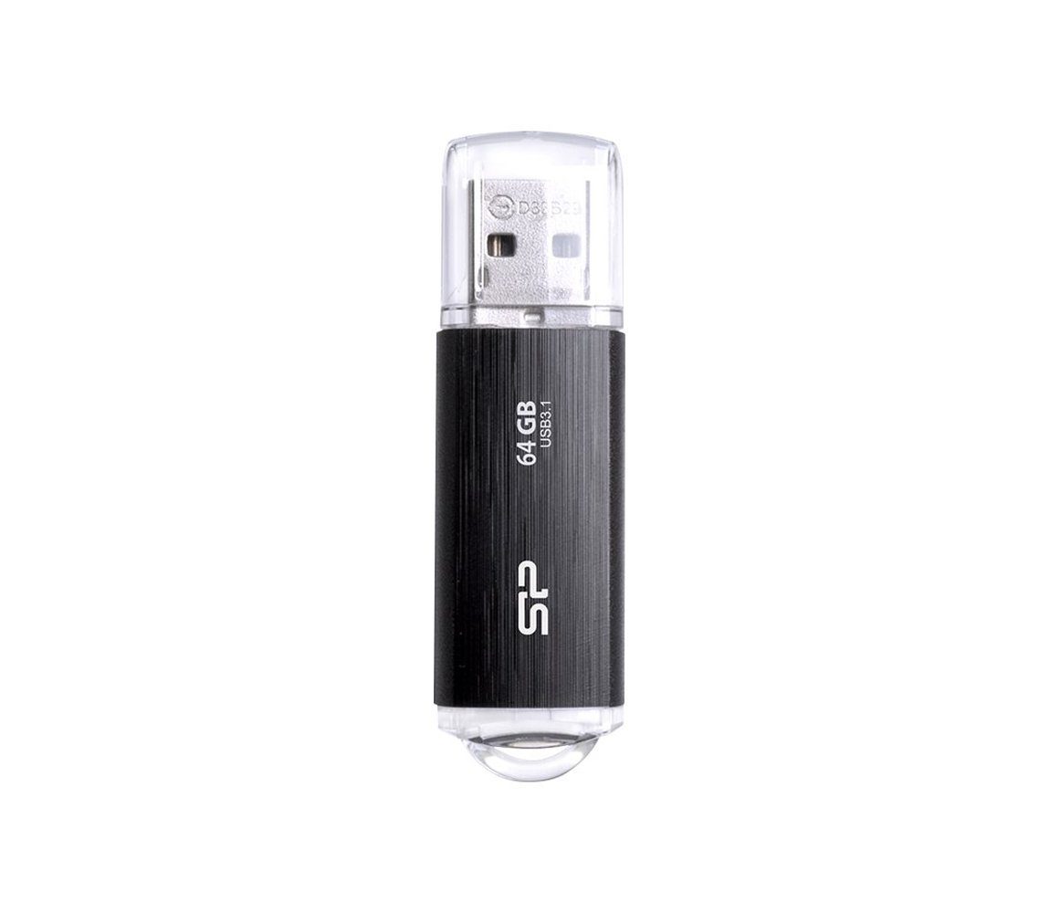 SILICON POWER USB-Stick 64GB B02 3.1 Black Speicherkarte