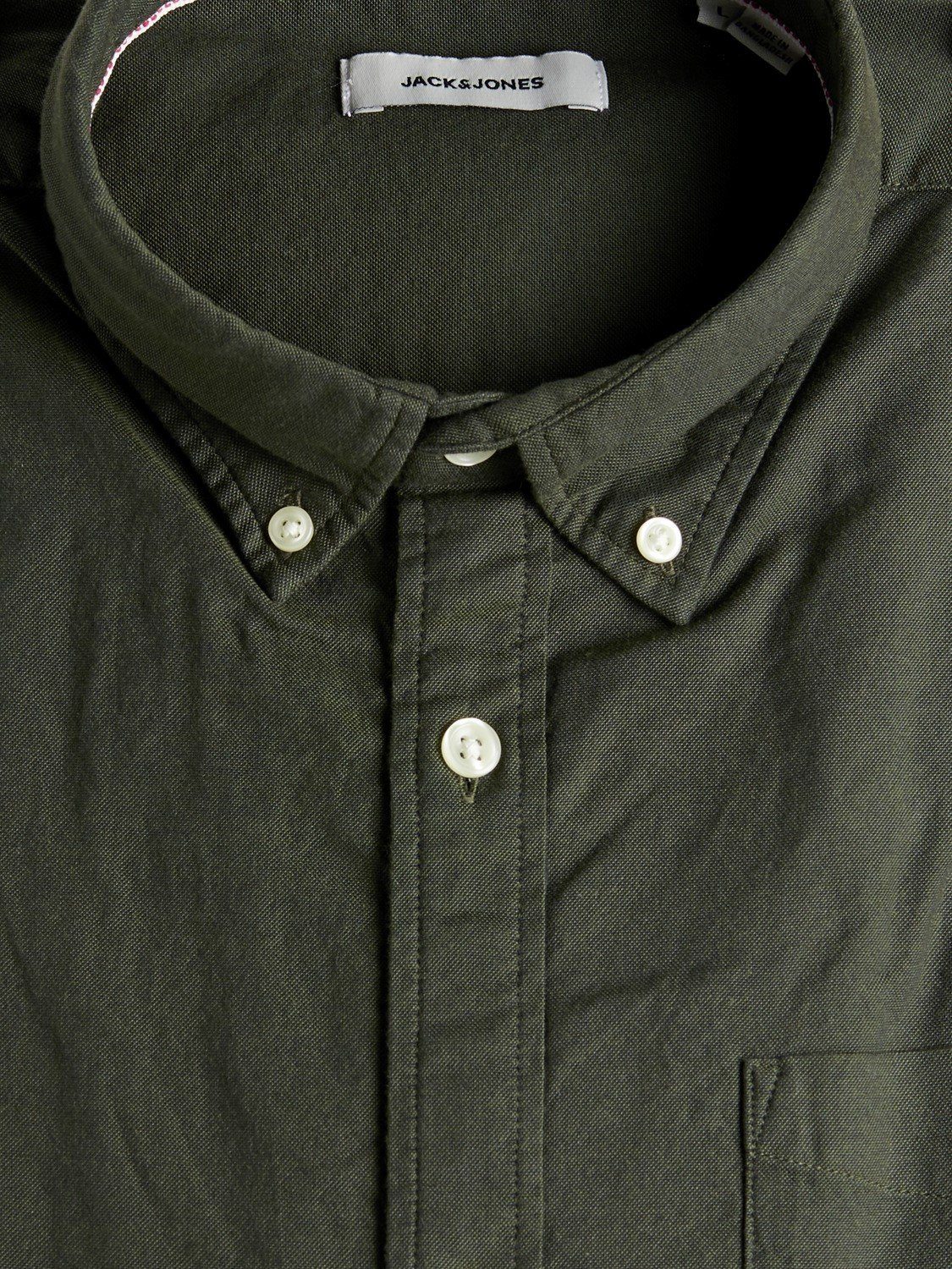 Jack & Jones Herren Freizeit Hemd JJEOXFORD Comfort Fit Plussize günstig online kaufen
