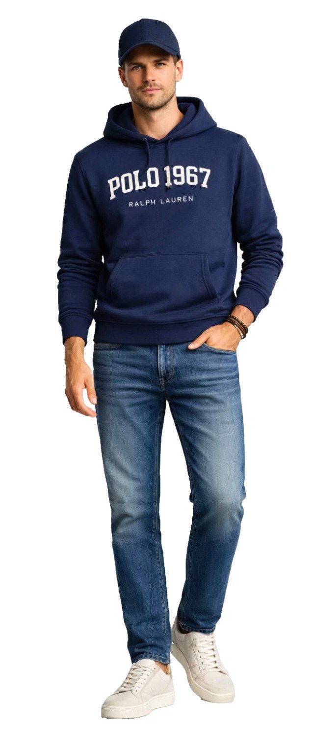 Polo Ralph Lauren Kapuzensweatshirt Herren Logo Fleece Hoodie Sweater sofor günstig online kaufen