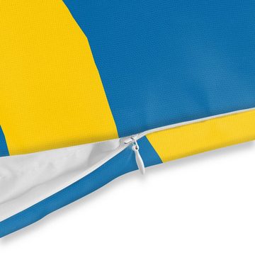 Kissenbezug, VOID, Sofa-Kissen Schweden Sweden Flagge Fahne Fan EM WM Fussball