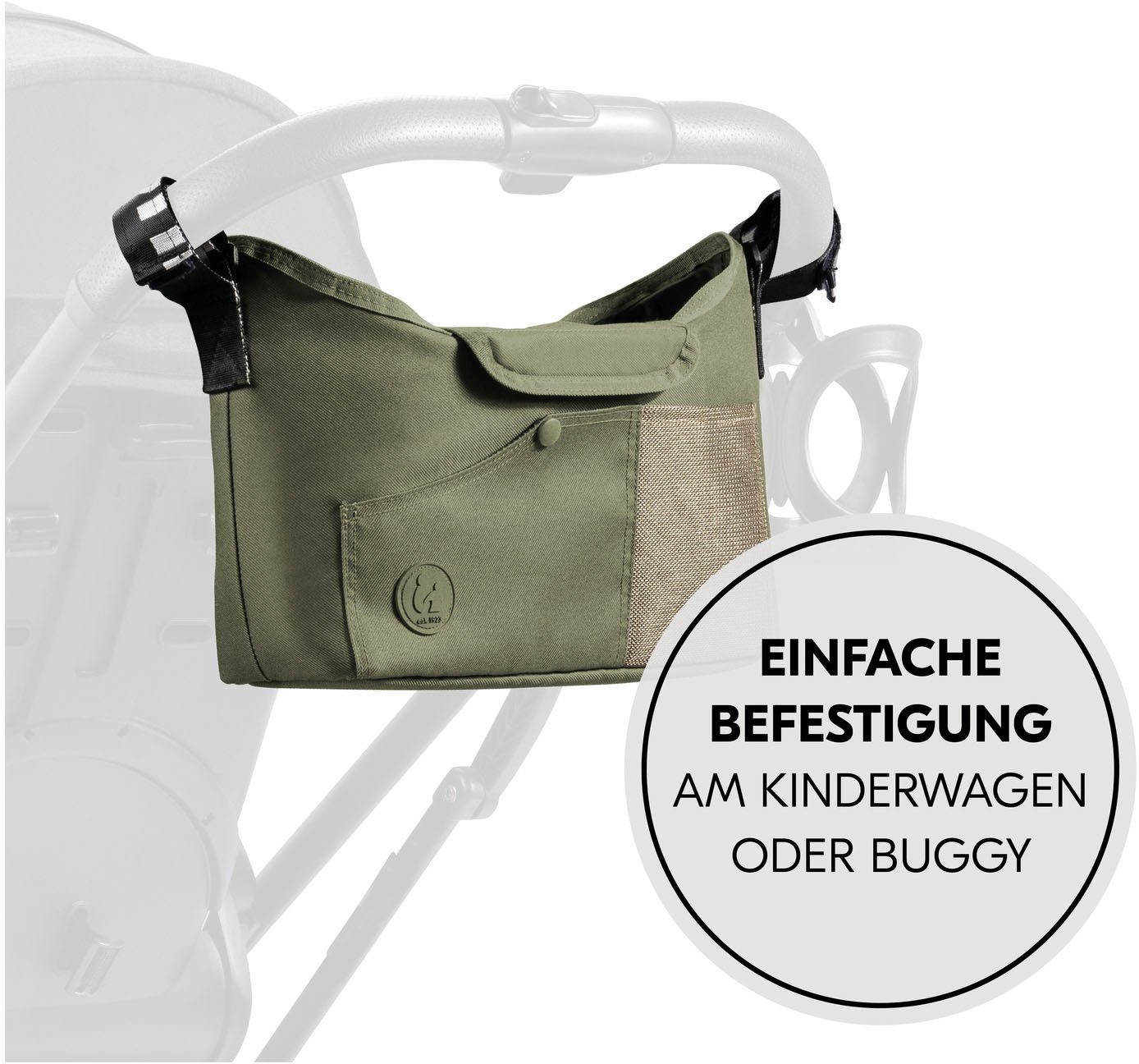 Hauck Olive Kinderwagen-Tasche Pushchair Bag,