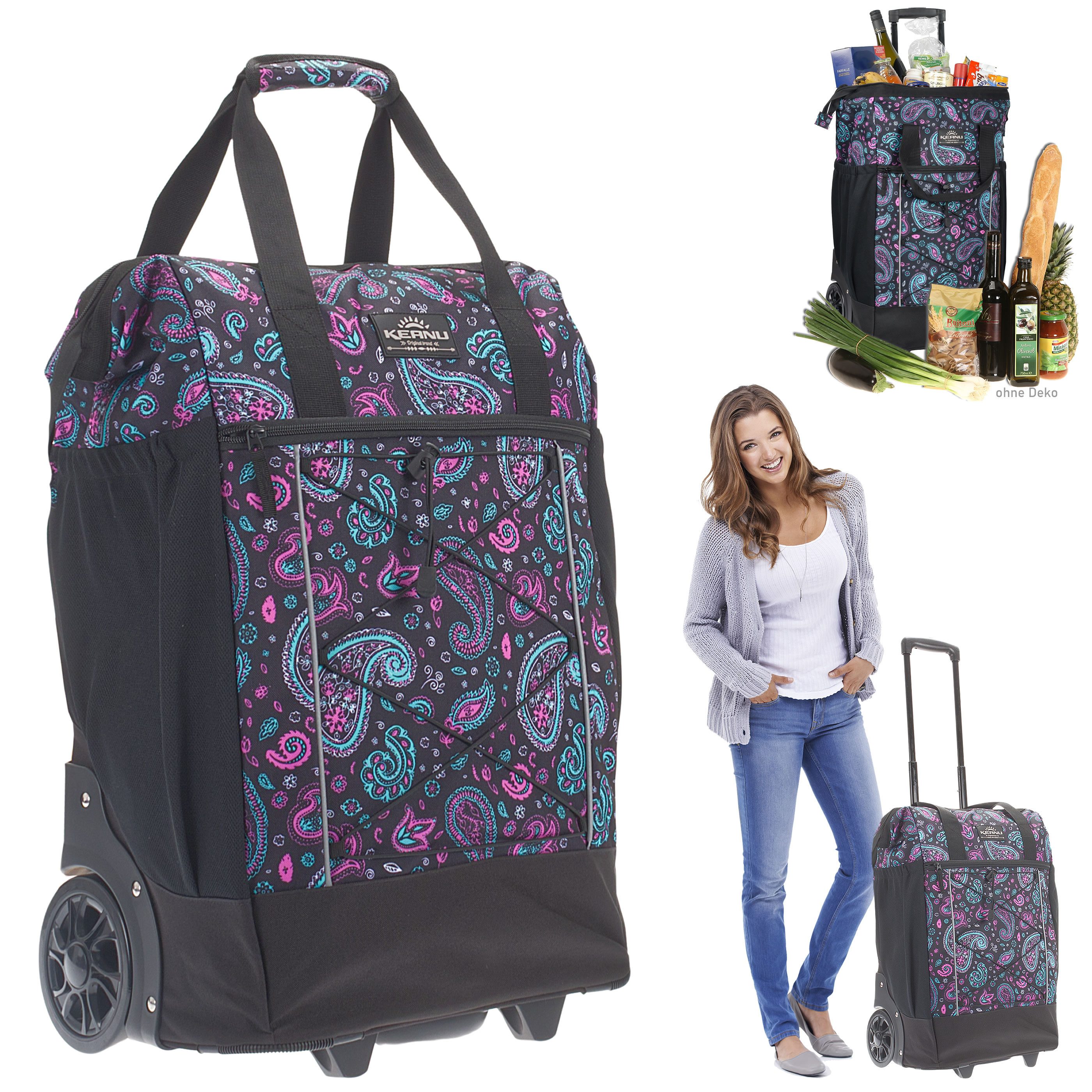 Keanu Bags Einkaufstrolley XL Wheel große Räder Shoppingtrolley Shopper Tro günstig online kaufen