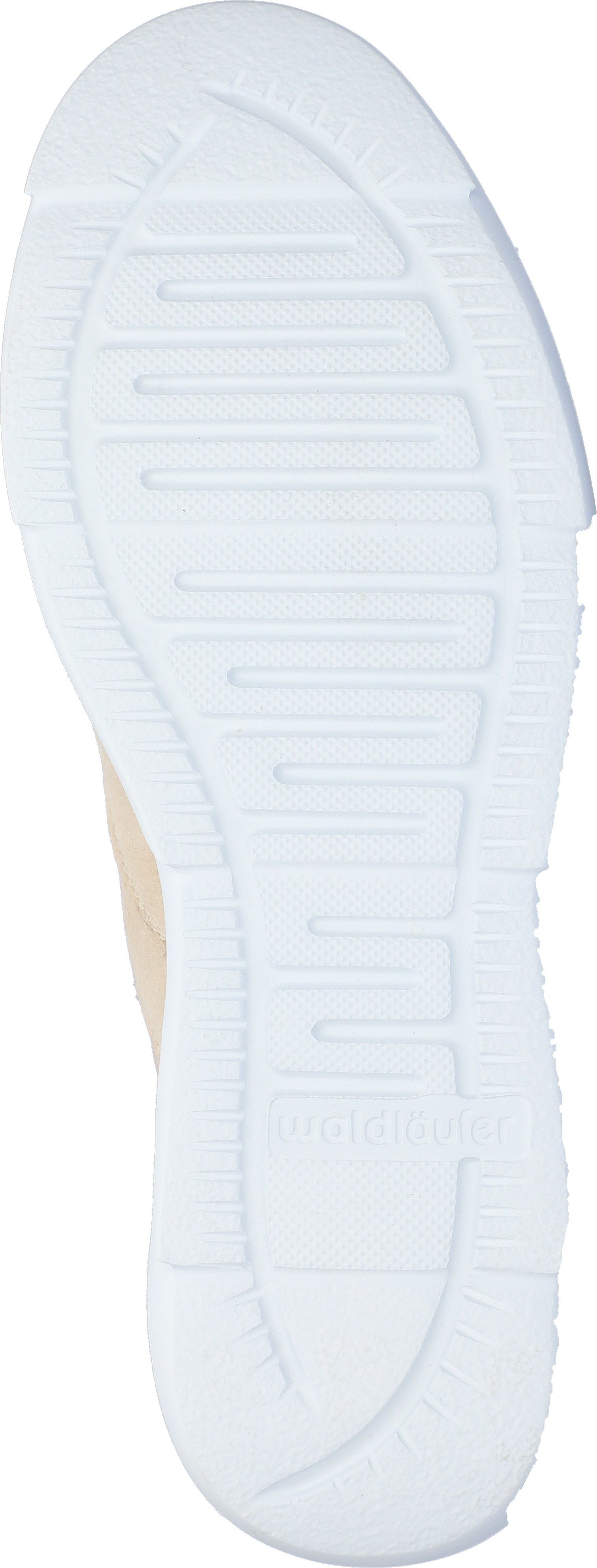 Waldläufer K-FUNKY Sneaker Schnürschuh, Komfortschuh mit seitlichem Reißverschluss, K-Weite
