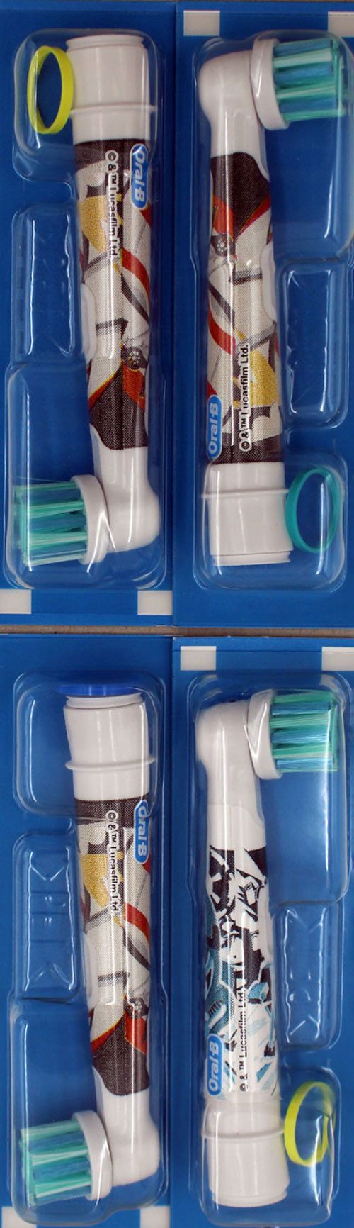 Braun Aufsteckbürste Braun Oral-B EB 10-4K Kids Star Wars Aufsteckbürsten 4er-Pack