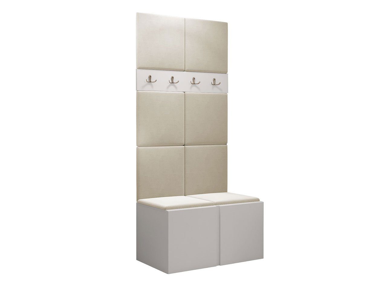 MIRJAN24 Garderoben-Set Orion IV, (Komplett-Set, mit Schuhschrank, Kleiderh günstig online kaufen