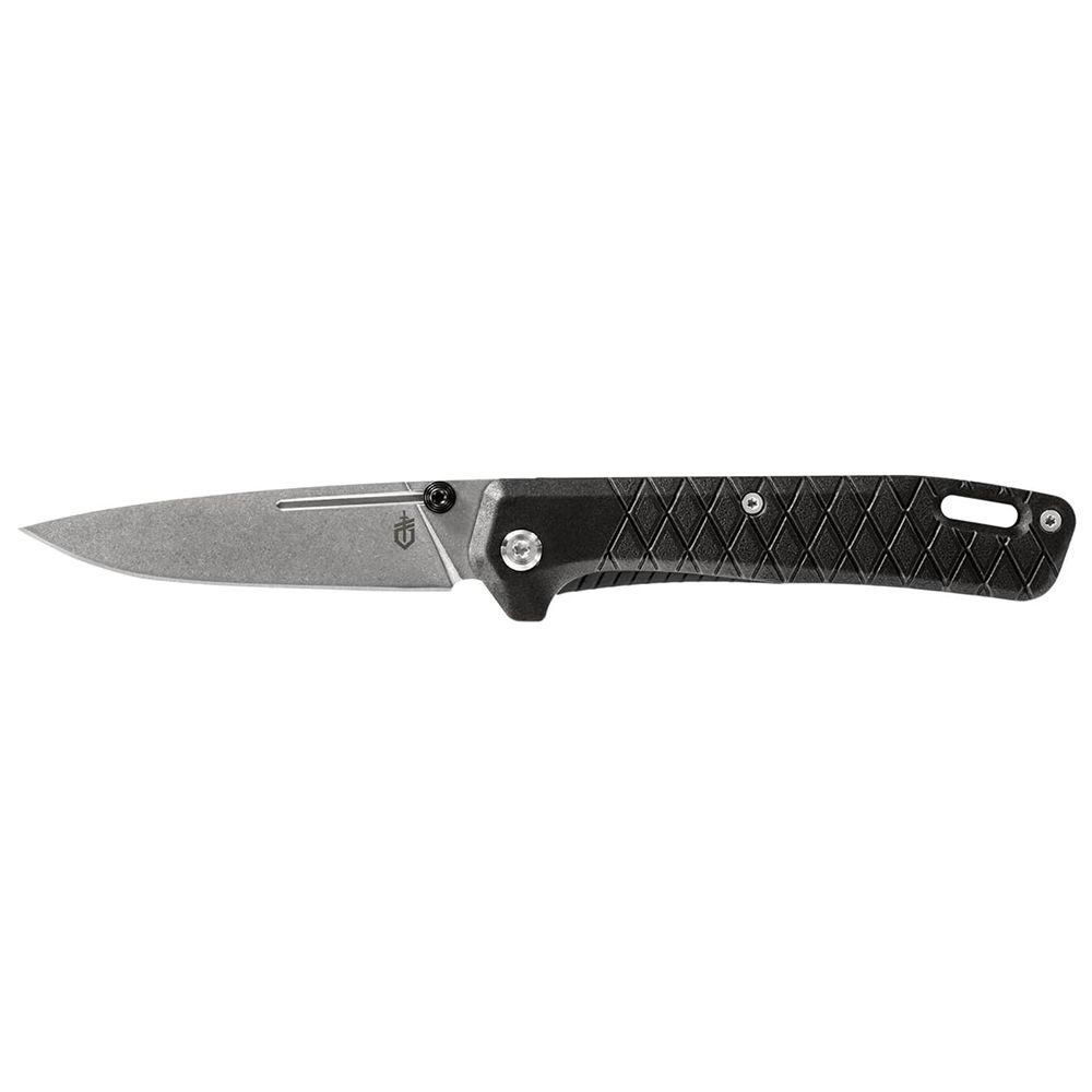 Gerber Cuttermesser Gerber Taschenmesser Zilch Black mit Gürtelclip