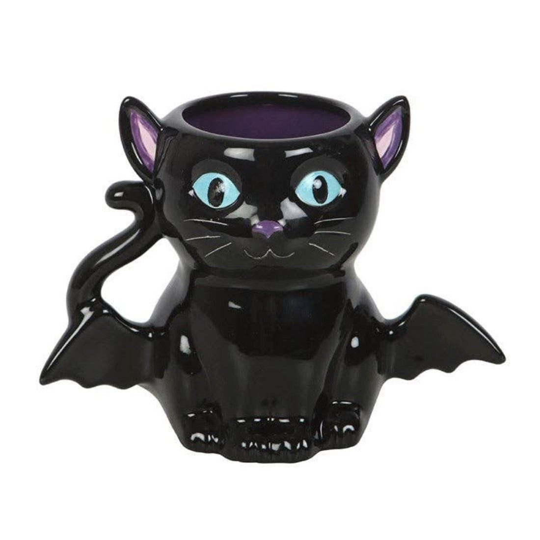 Something Different Tasse Cute Katzen Halloween Tasse 3D in schwarz, Cute Katzen Halloween Tasse 3D in schwarz
