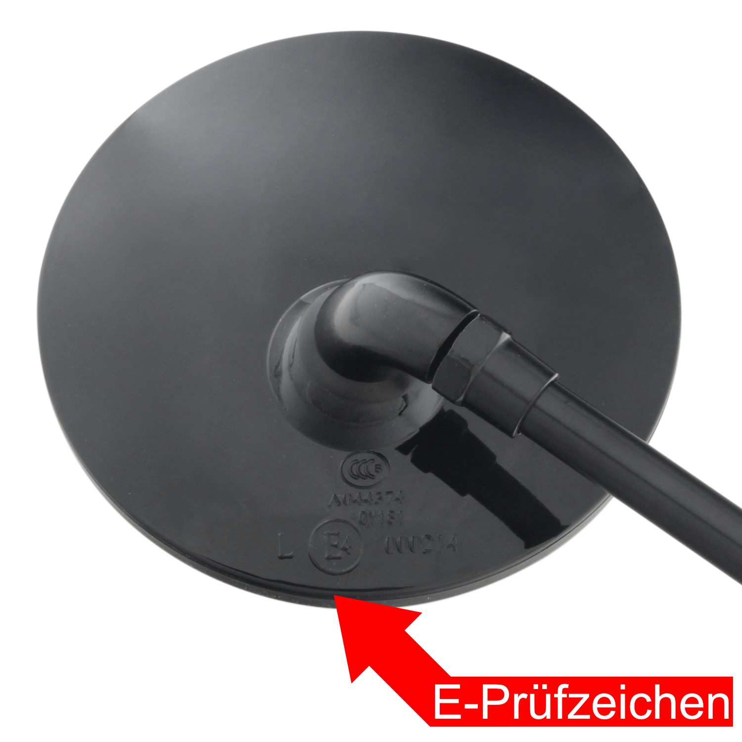 Area1 Motorradspiegel Motorradspiegel Set (E-geprüft, inkl. 5 Adapter)