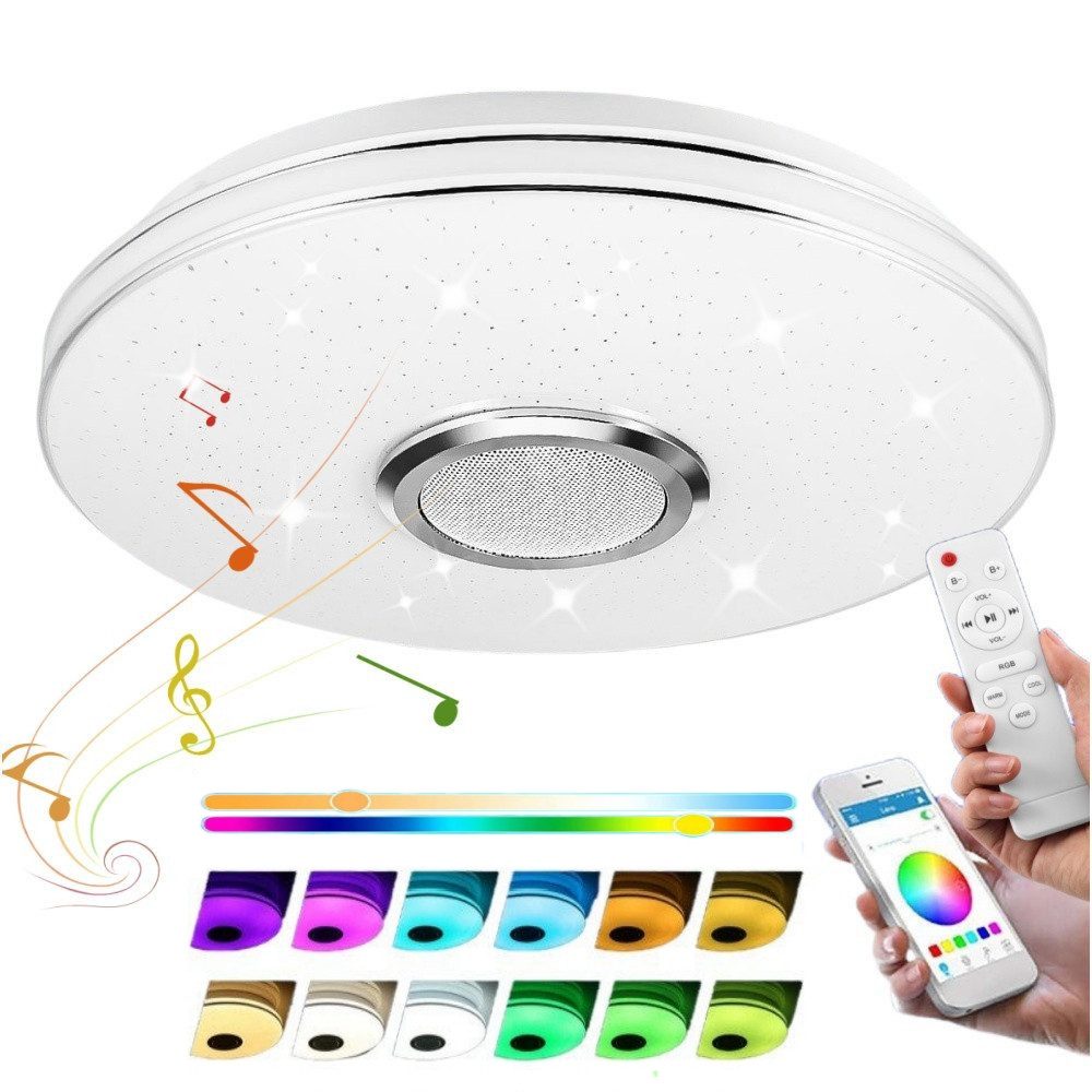 WILGOON Deckenleuchte LED Deckenlampe, LED RGB günstig online kaufen