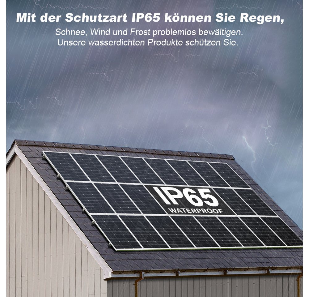 Thumbnail - GLIESE Balkonkraftwerk 12V Solarpanel Mono Solarmodul für Wohnmobile, Hütten Inselanlagen, Monokristallin, (3-St., Solar...